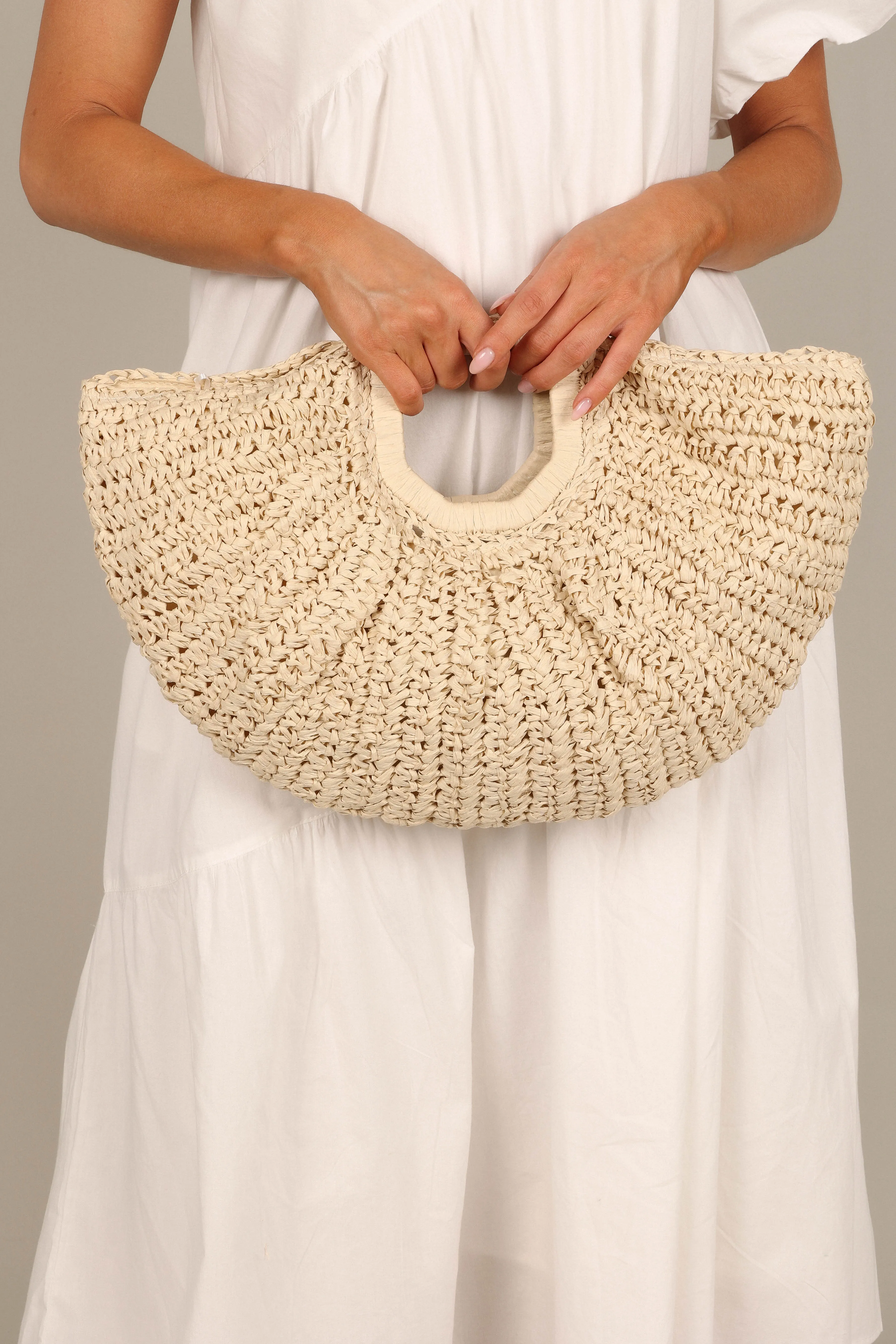 Luna Straw Bag - Natural