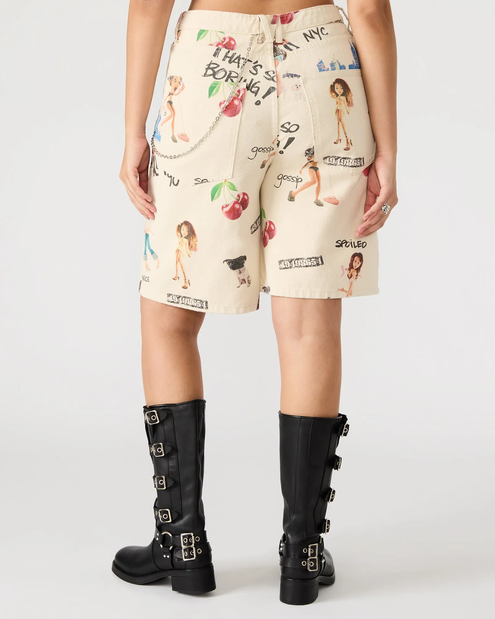 MAGDALEN JEAN SHORT MULTI