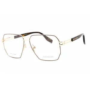 Marc Jacobs Men's Eyeglasses - Gold Brown Butterfly Full Rim Frame | MARC 635 001Q 00