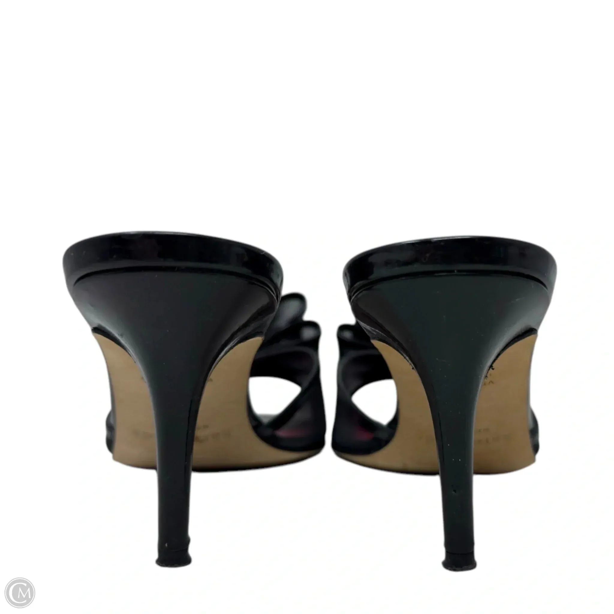 Michaela Mesh Bow Mule Sandals Designer By Kate Spade In Black, Size: 8