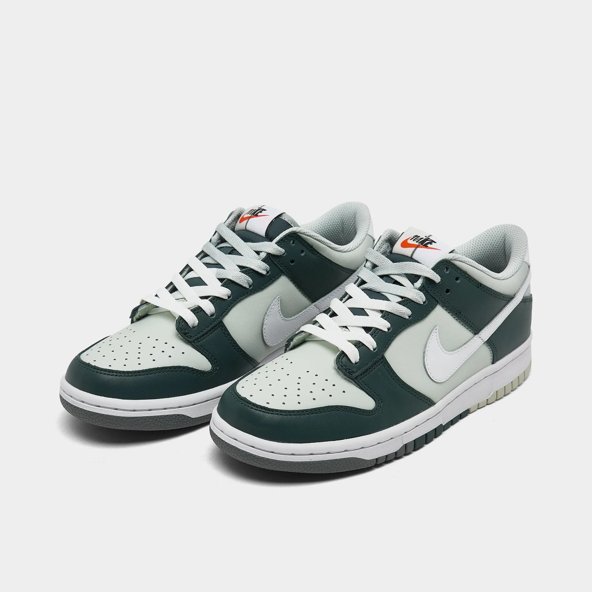 Nike Dunk Low GS Deep Jungle / White - Light Silver