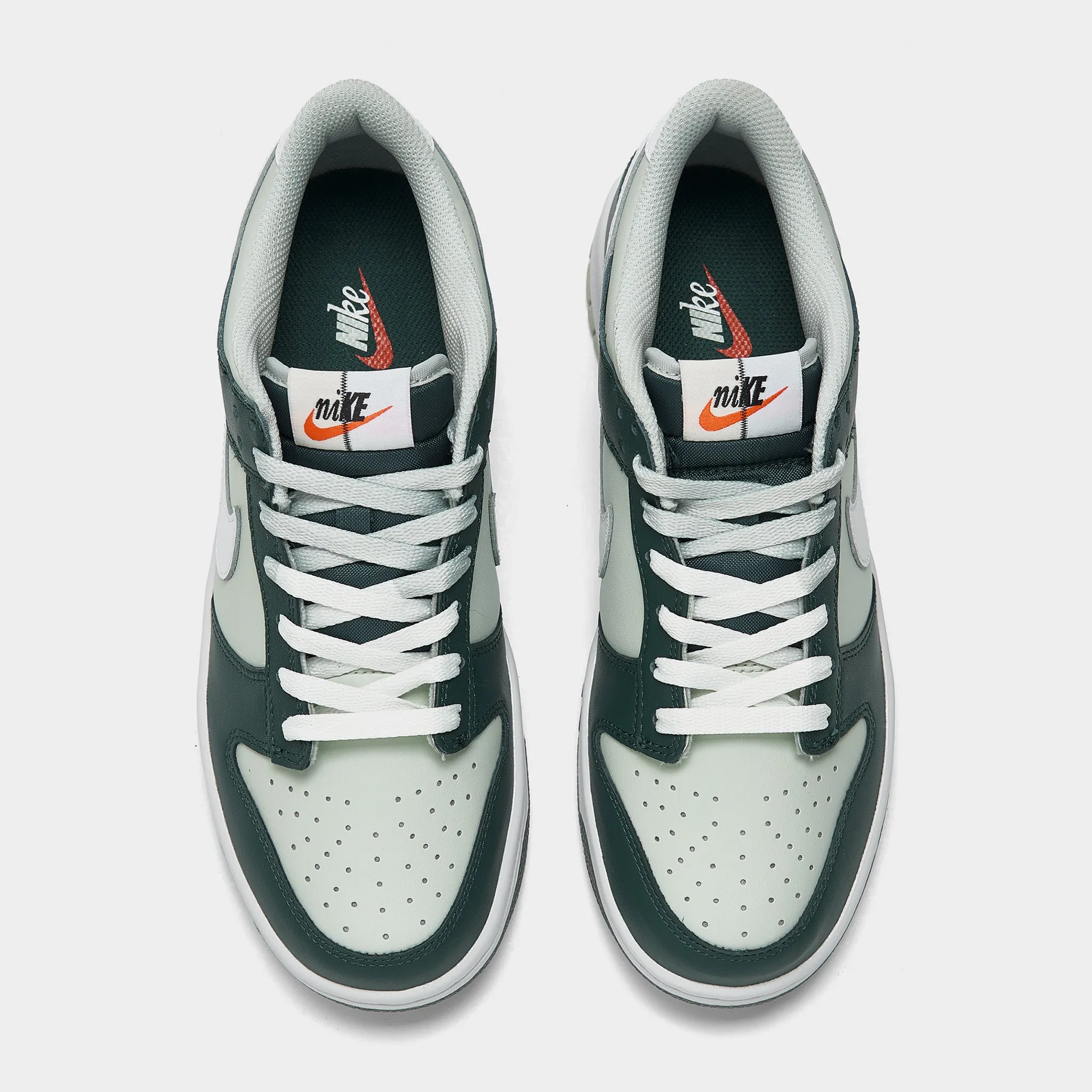 Nike Dunk Low GS Deep Jungle / White - Light Silver