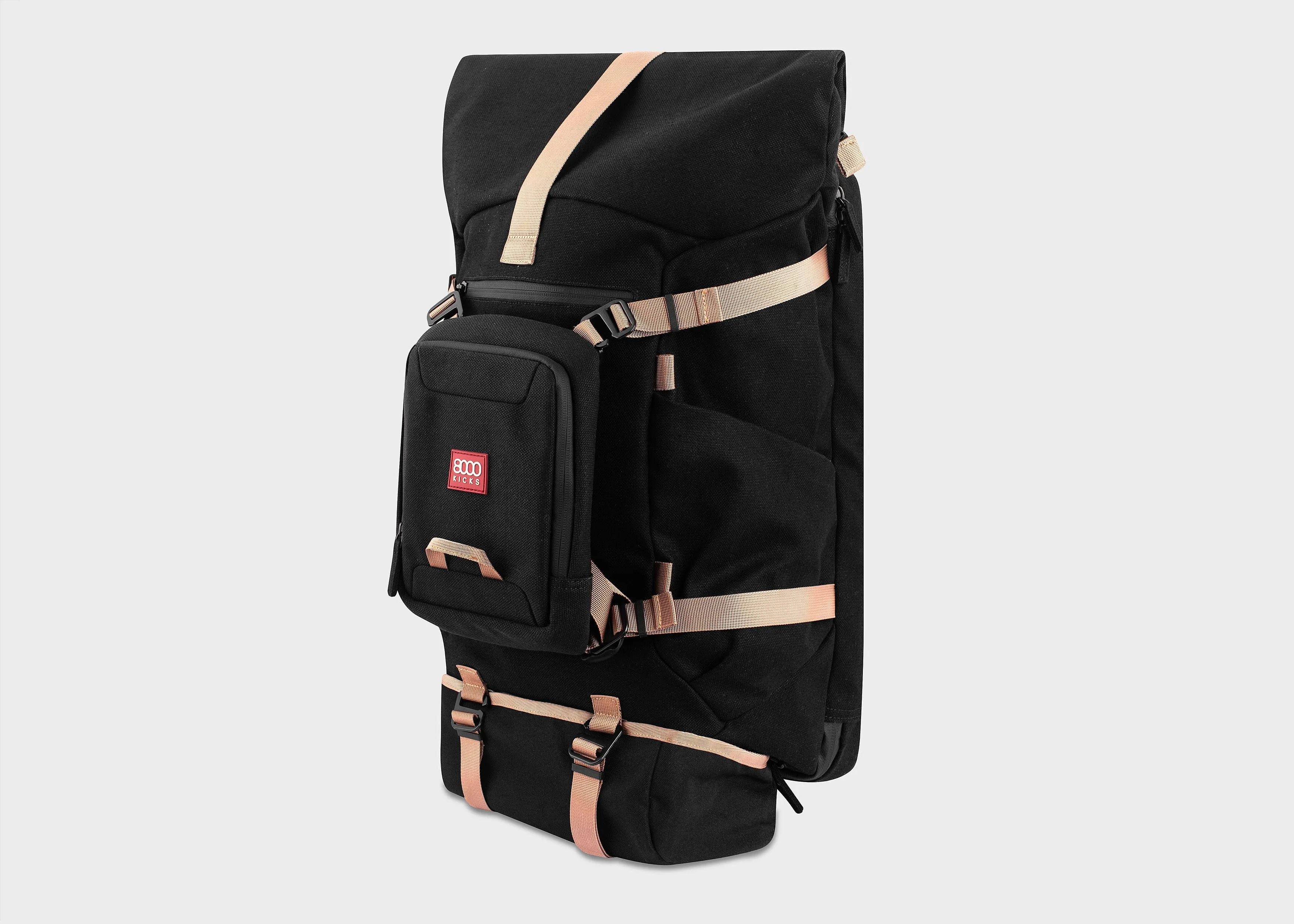 Nomad Vegan Hemp Backpack | Black