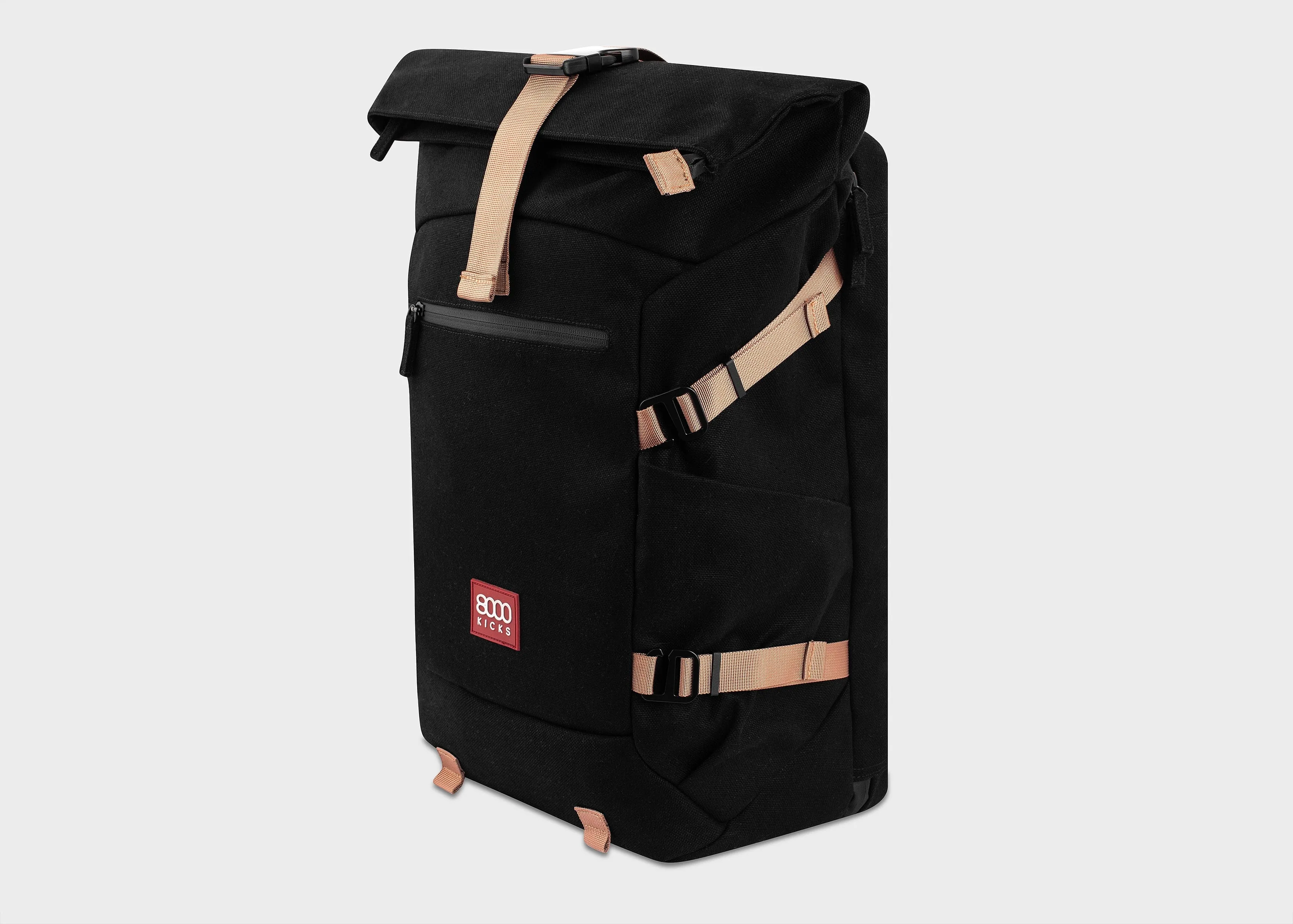 Nomad Vegan Hemp Backpack | Black