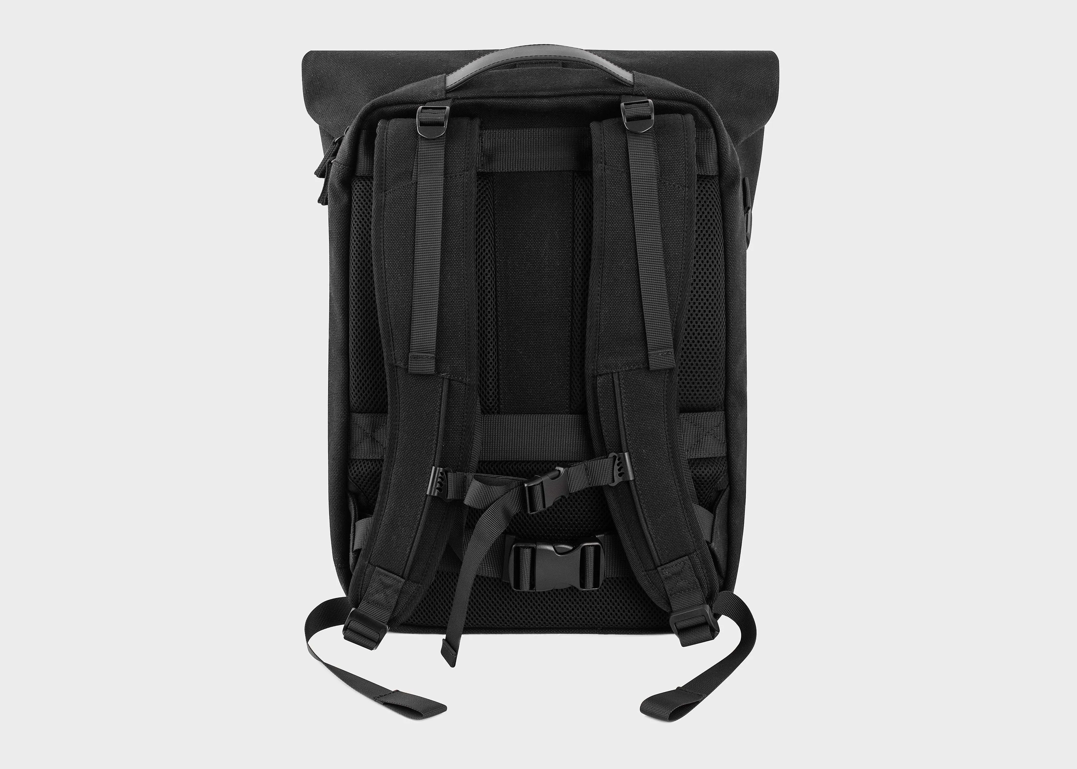 Nomad Vegan Hemp Backpack | Full Black