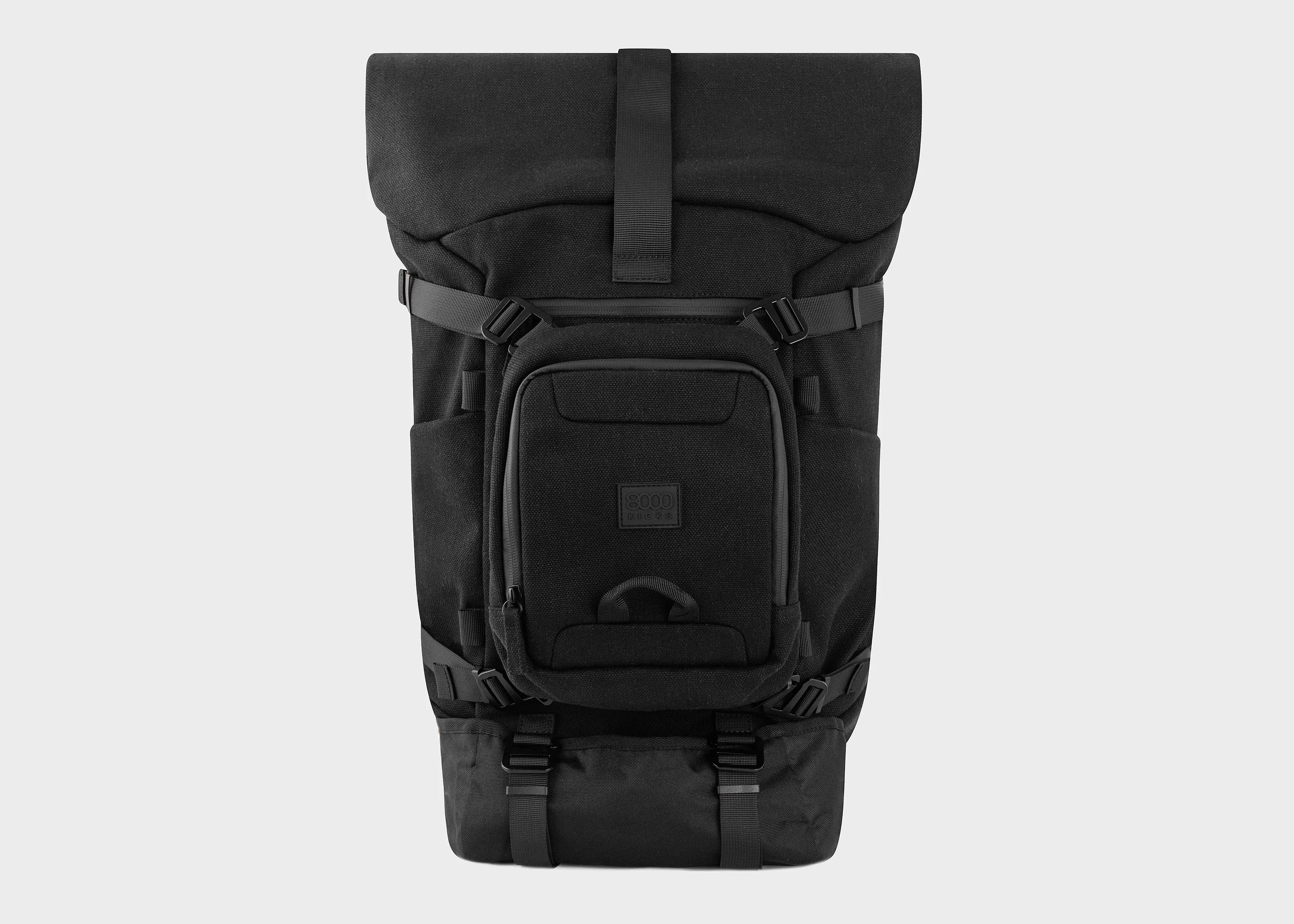Nomad Vegan Hemp Backpack | Full Black