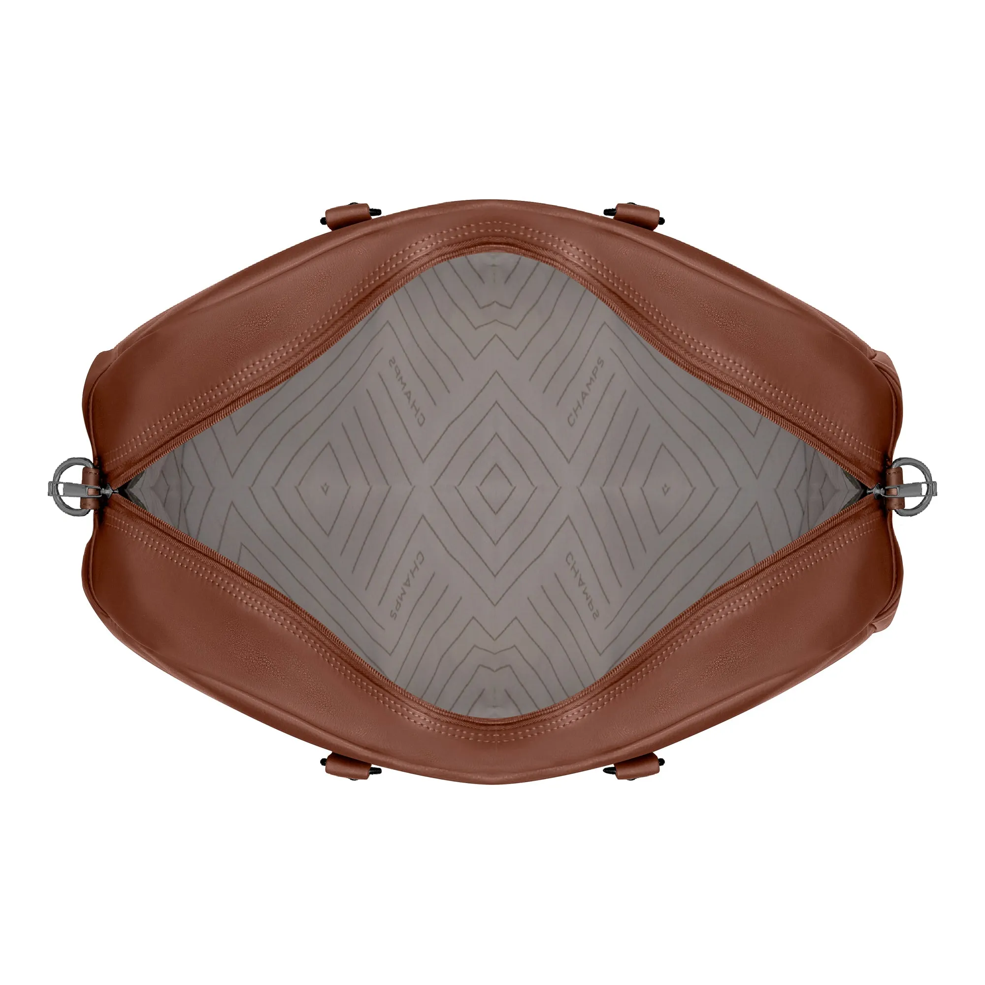 Onyx / Leather Duffle Bag *Drop Ship*