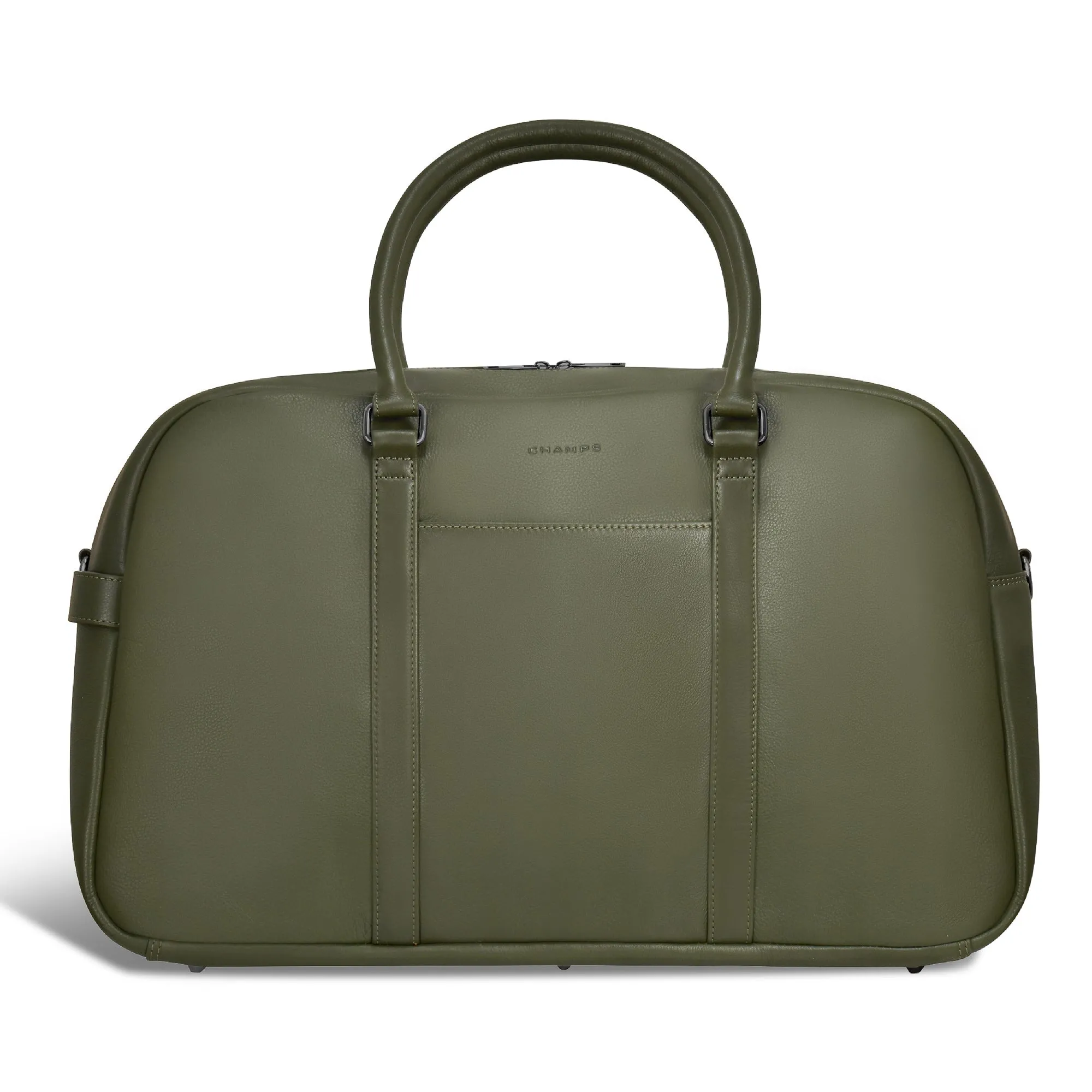 Onyx / Leather Duffle Bag *Drop Ship*