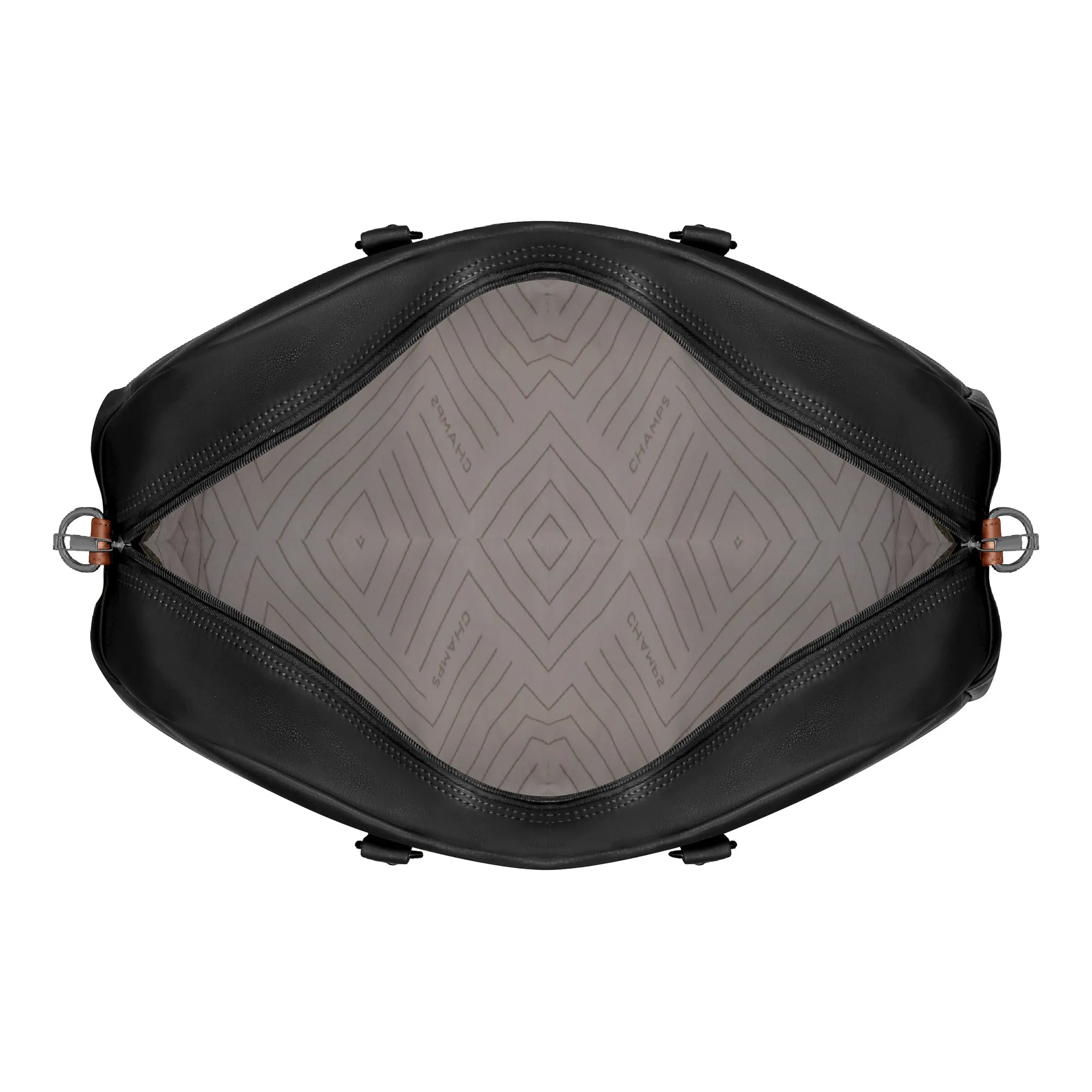Onyx / Leather Duffle Bag *Drop Ship*