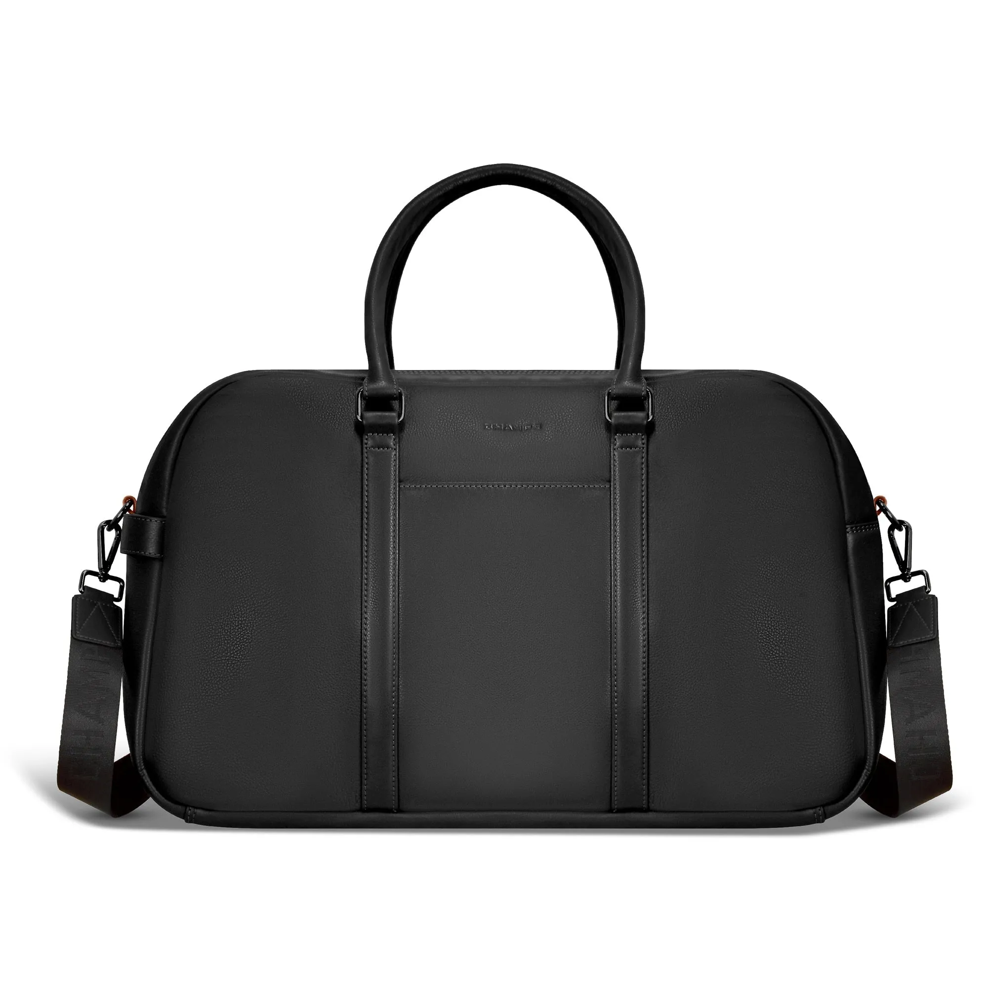Onyx / Leather Duffle Bag *Drop Ship*