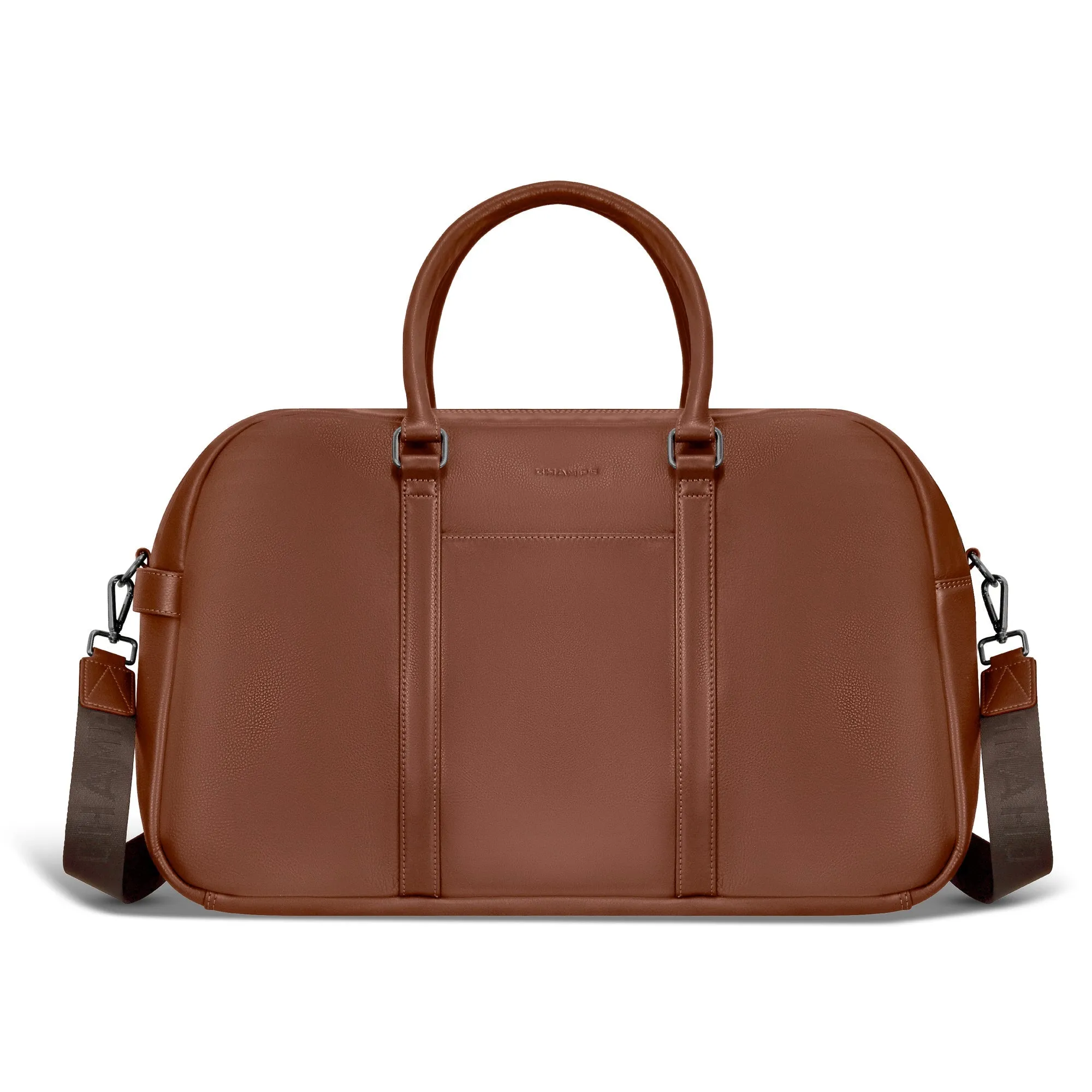 Onyx / Leather Duffle Bag *Drop Ship*