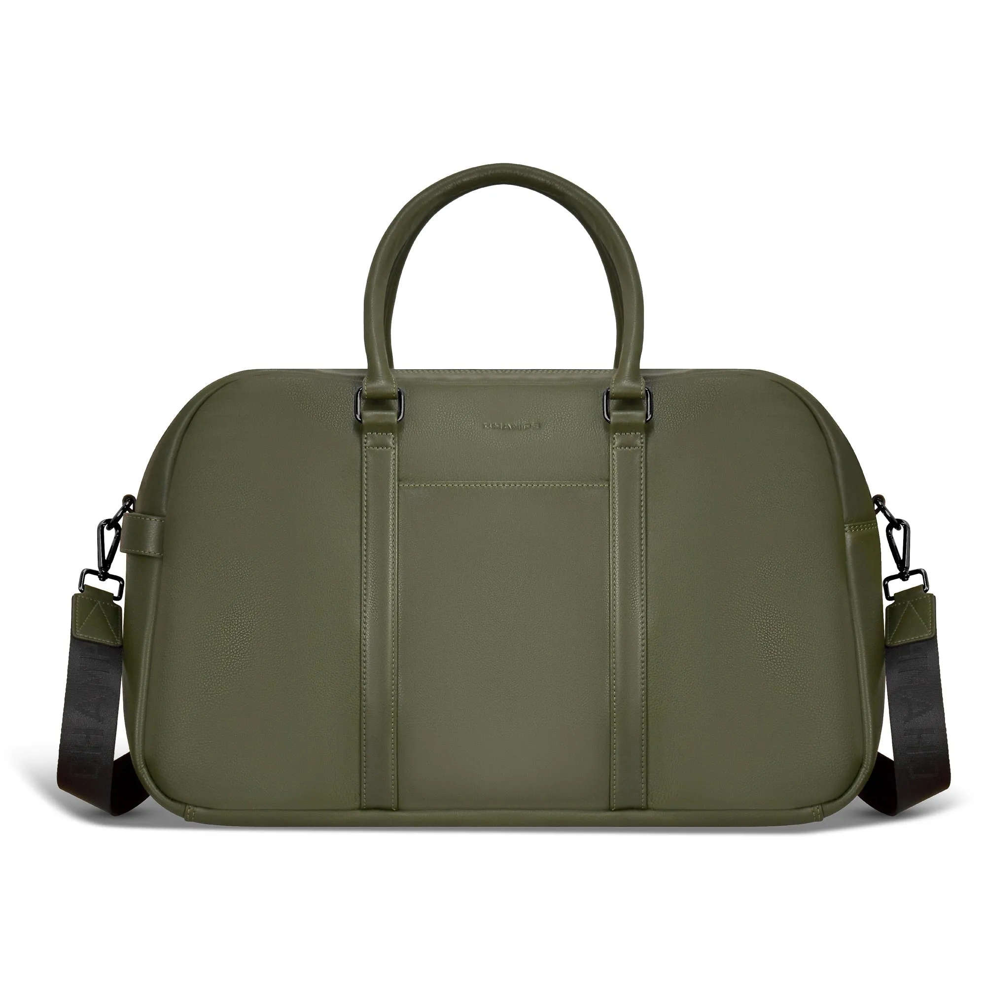 Onyx / Leather Duffle Bag *Drop Ship*