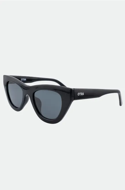 Otra Kinni Sunglasses Black Smoke