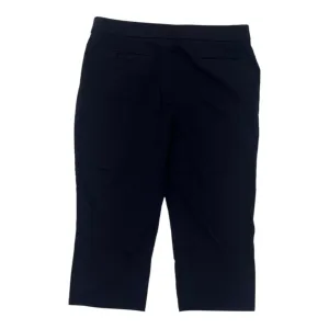 Pants Cropped By Croft And Barrow In Black, Size:16