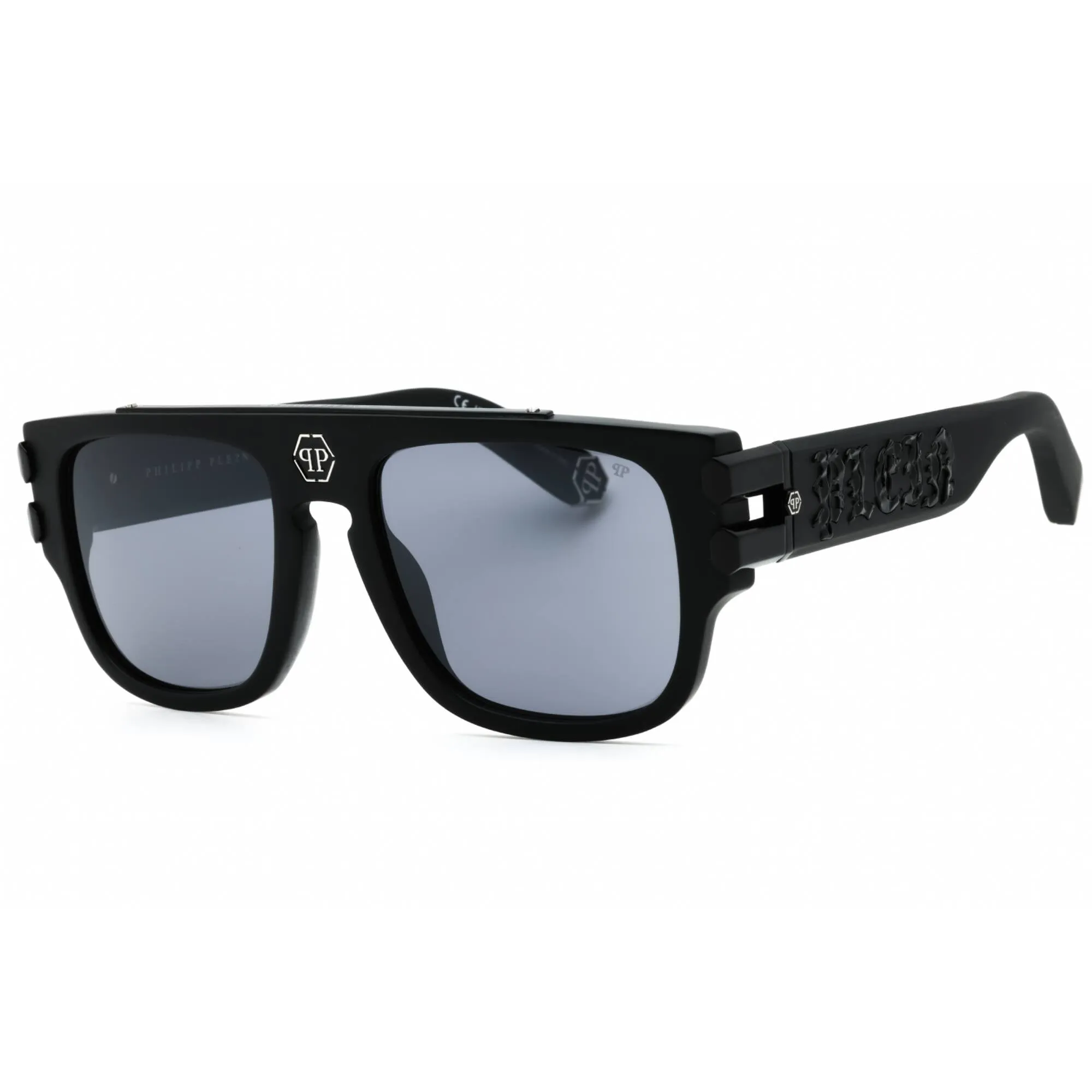 Philipp Plein Men's Sunglasses - Black Plastic Full Rim Square Frame | SPP011X 0703