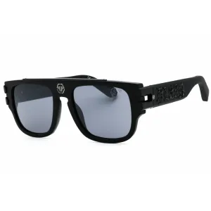 Philipp Plein Men's Sunglasses - Black Plastic Full Rim Square Frame | SPP011X 0703