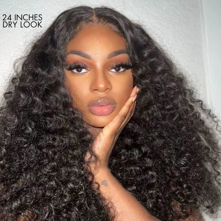 PreMax Wigs | Flexi-Fit Invisi Drawstring Cap 360 HD Lace Water Wave / Body Wave / Straight Long Wig Pre-Cut Lace