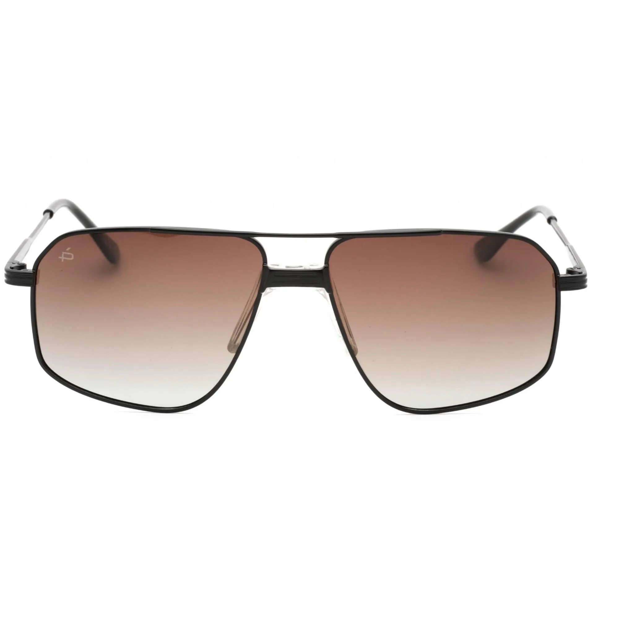 Prive Revaux Men's Sunglasses - Full Rim Metal Aviator Shape Frame | Rico Caviar Black