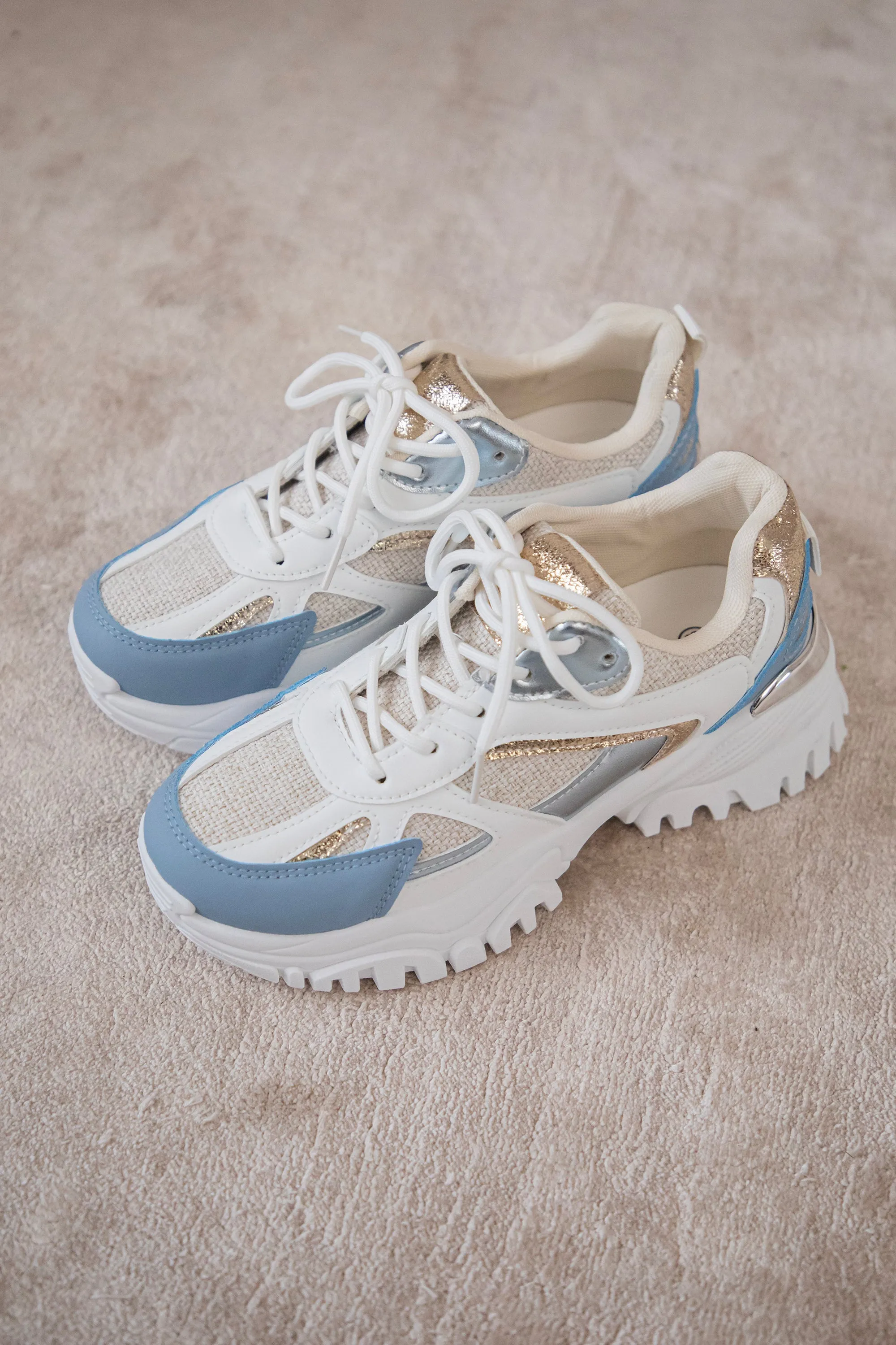 Sandy Glow Blue - Sneakers