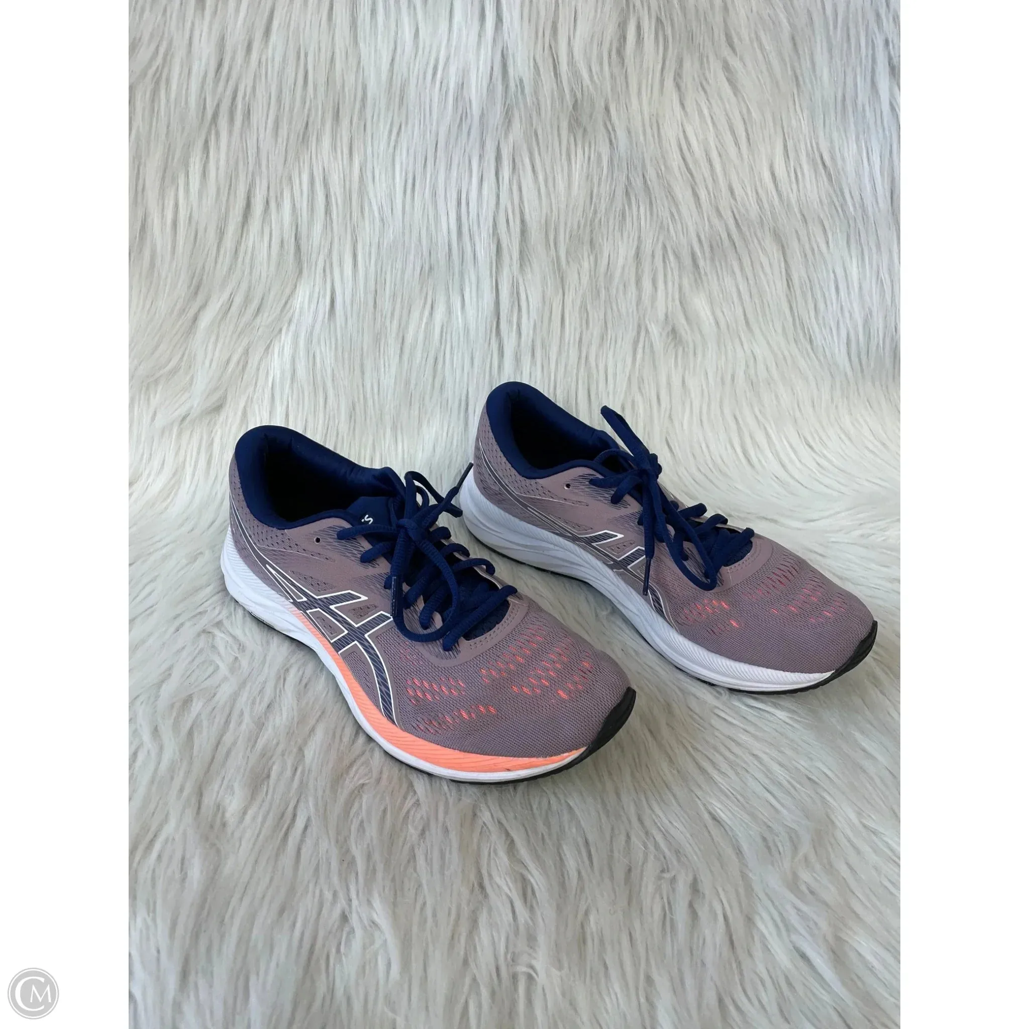 Shoes Athletic By Asics In Blue & Purple, Size: 9.5