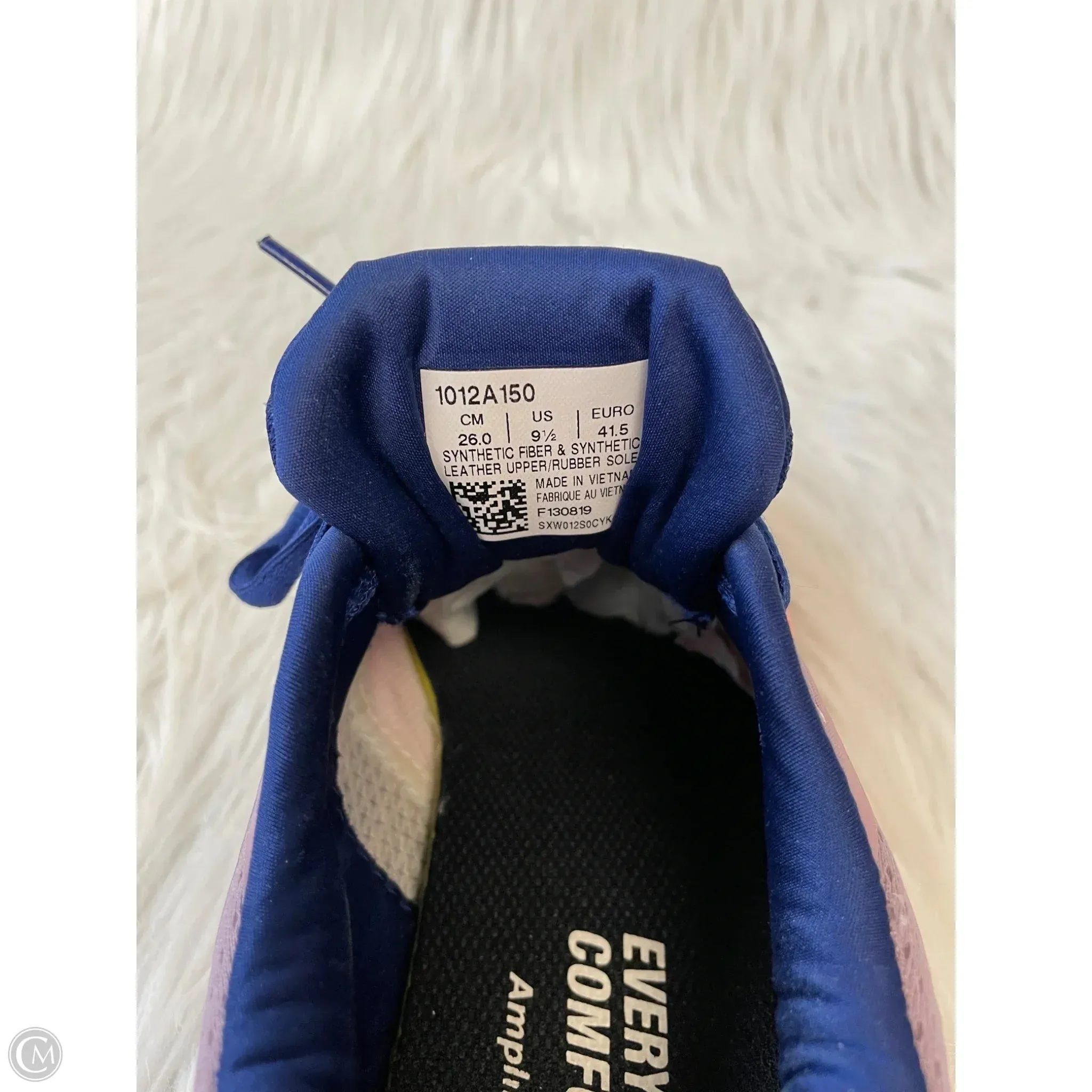 Shoes Athletic By Asics In Blue & Purple, Size: 9.5