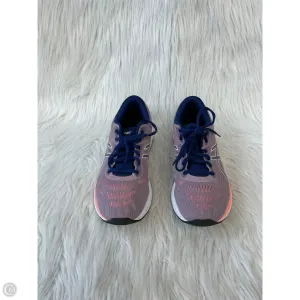 Shoes Athletic By Asics In Blue & Purple, Size: 9.5
