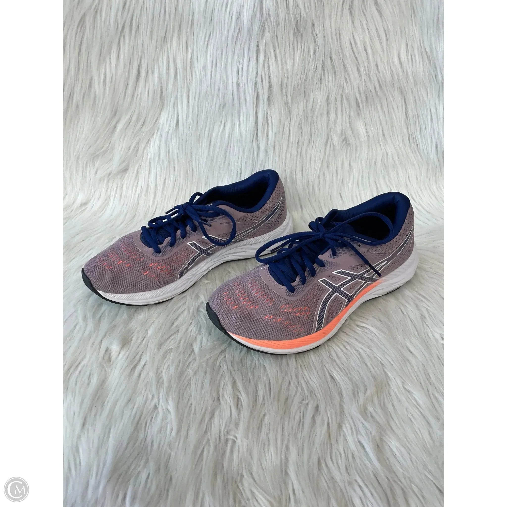 Shoes Athletic By Asics In Blue & Purple, Size: 9.5