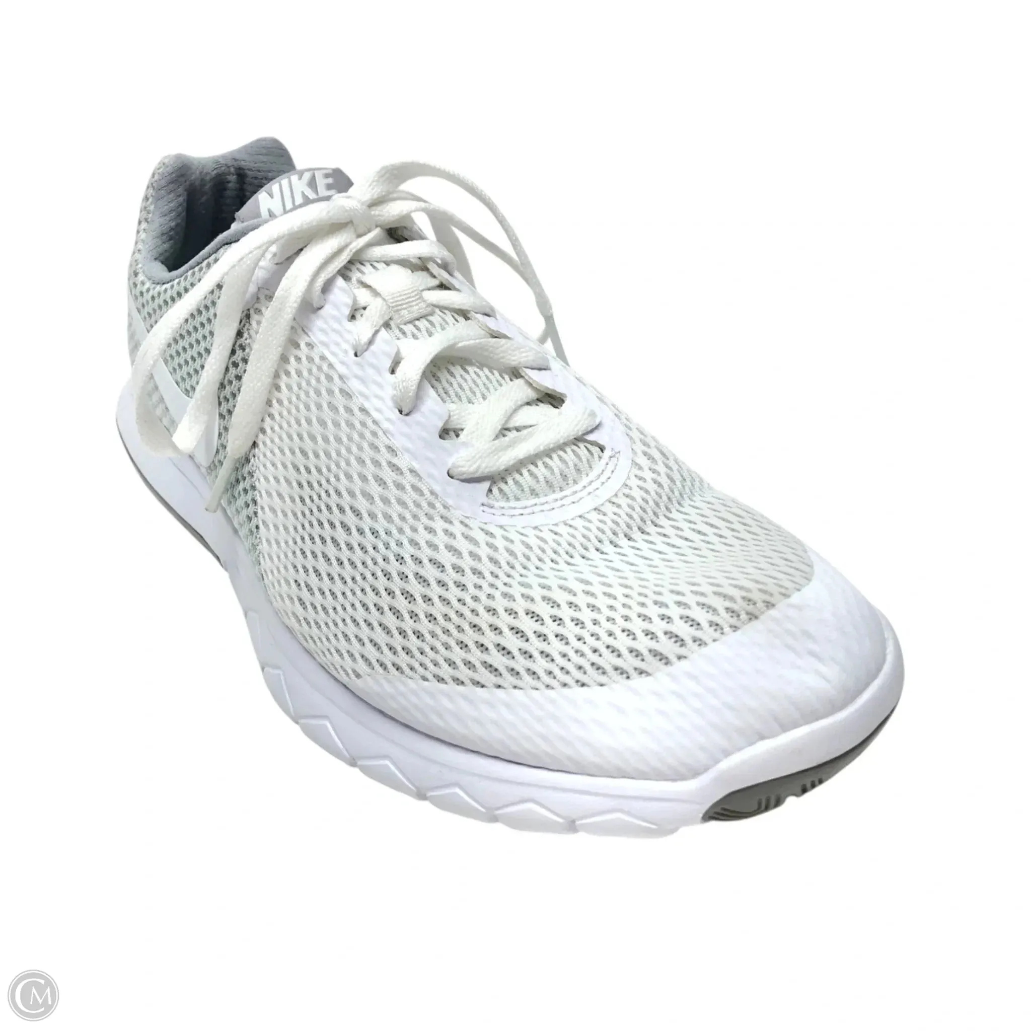 Shoes Athletic By Nike In Grey & White, Size: 10