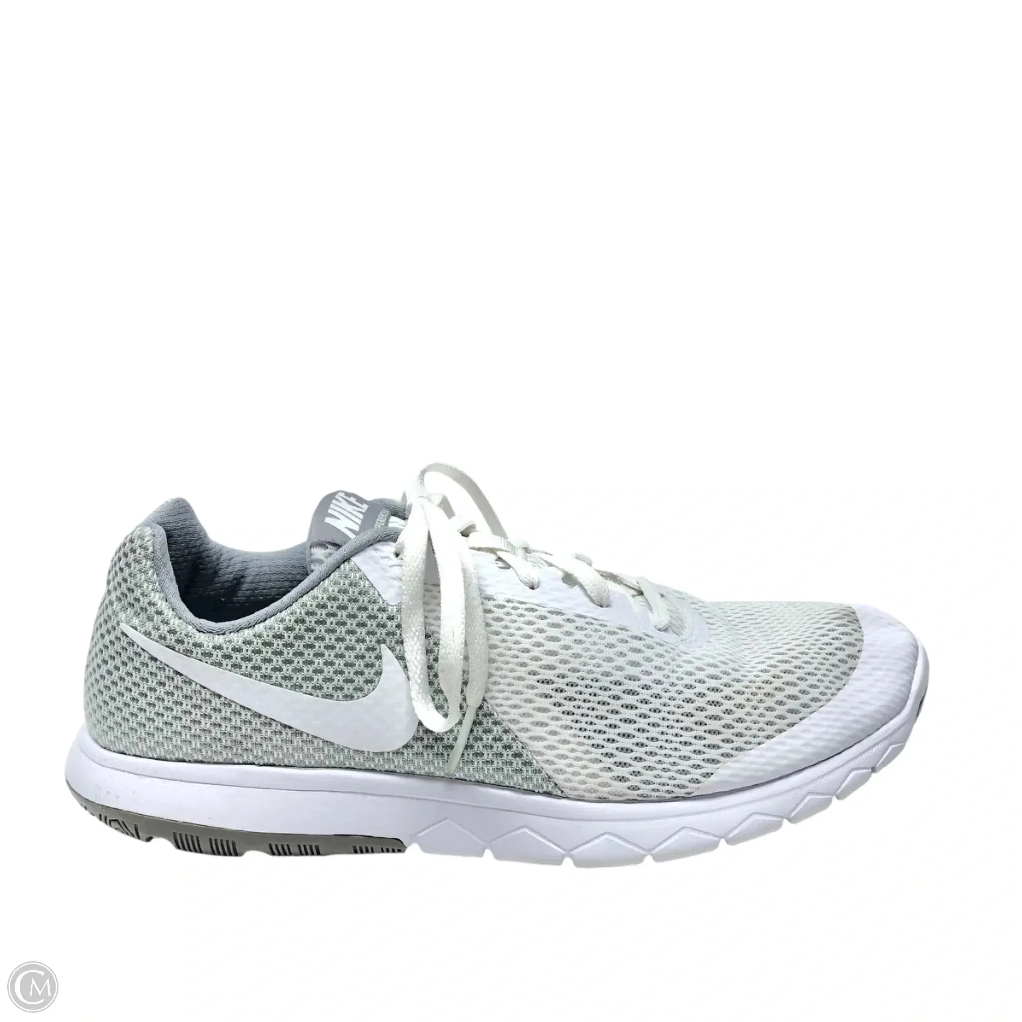 Shoes Athletic By Nike In Grey & White, Size: 10