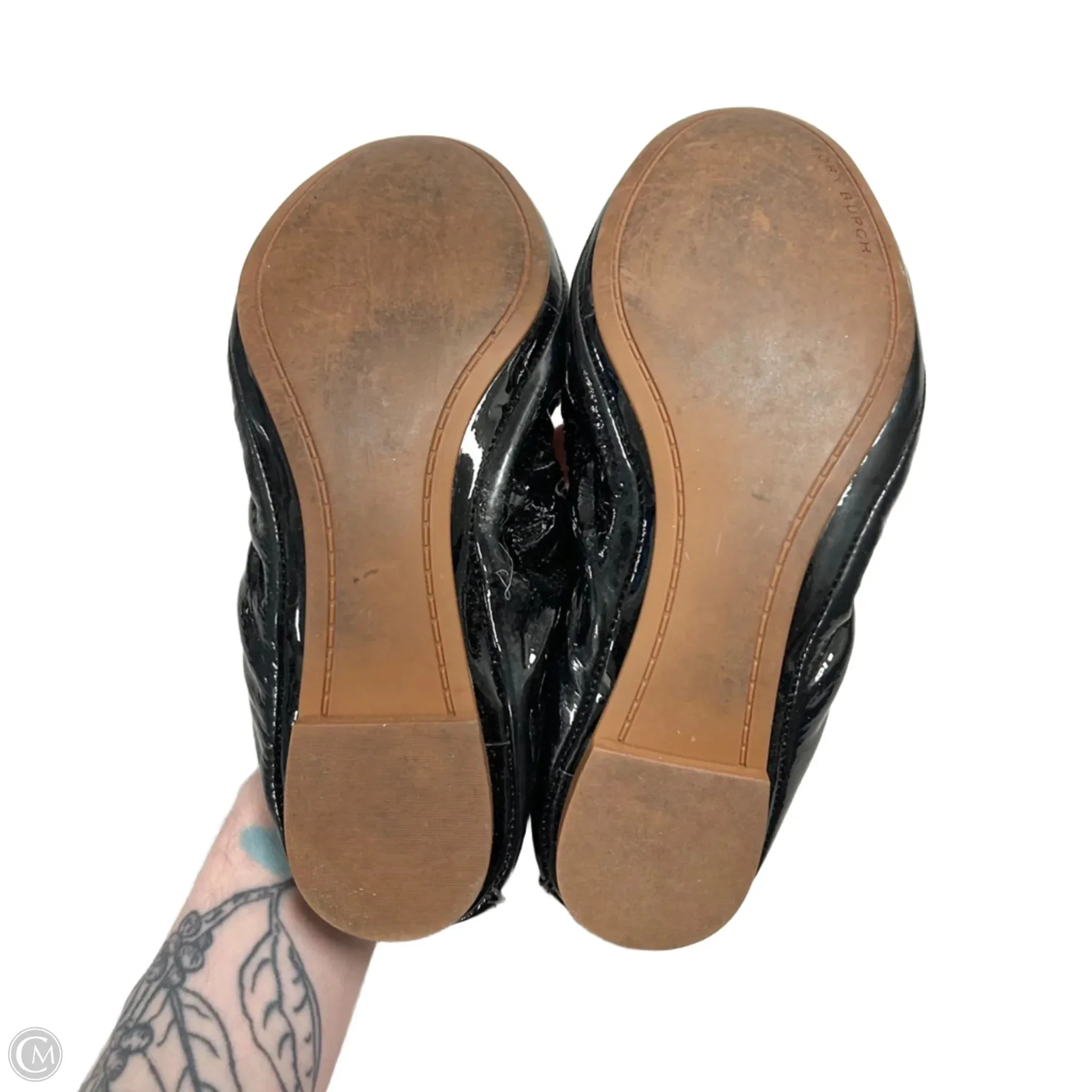 Shoes Designer By Tory Burch In Black, Size: 6