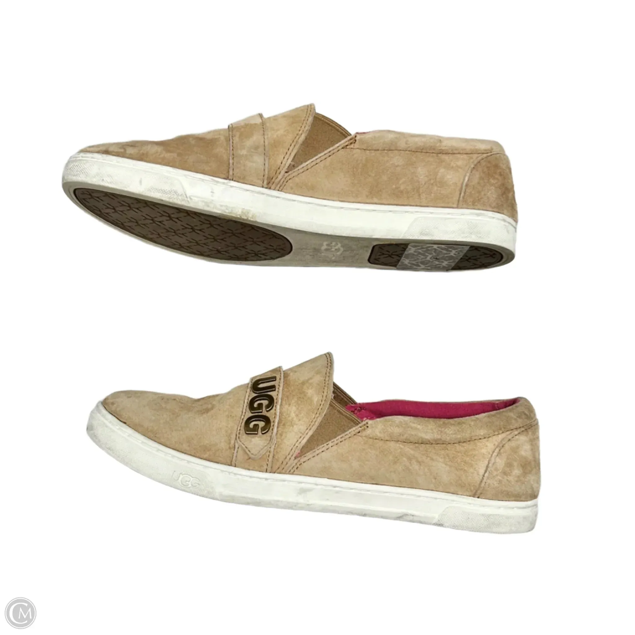 Shoes Designer By Ugg In Tan, Size: 9