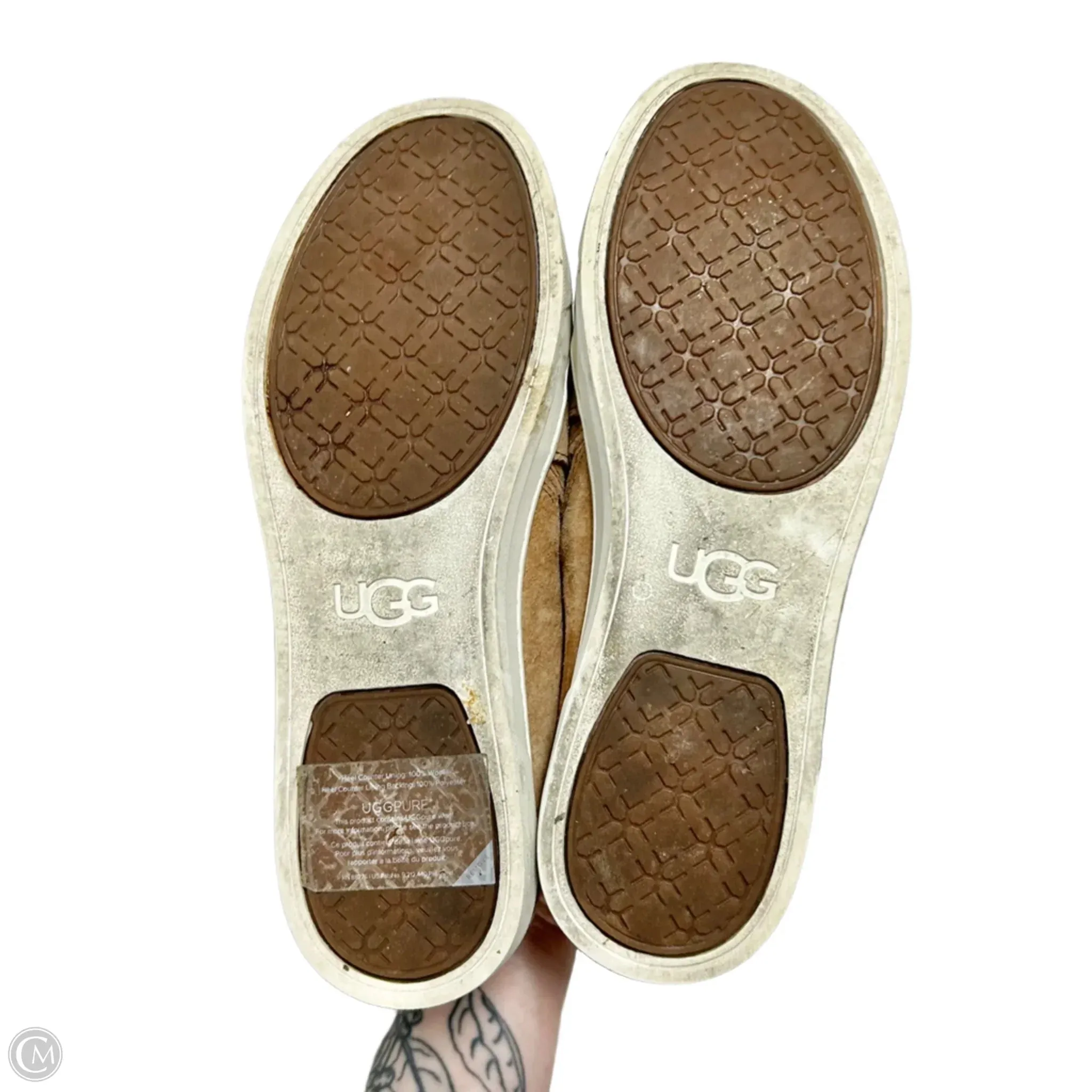 Shoes Designer By Ugg In Tan, Size: 9