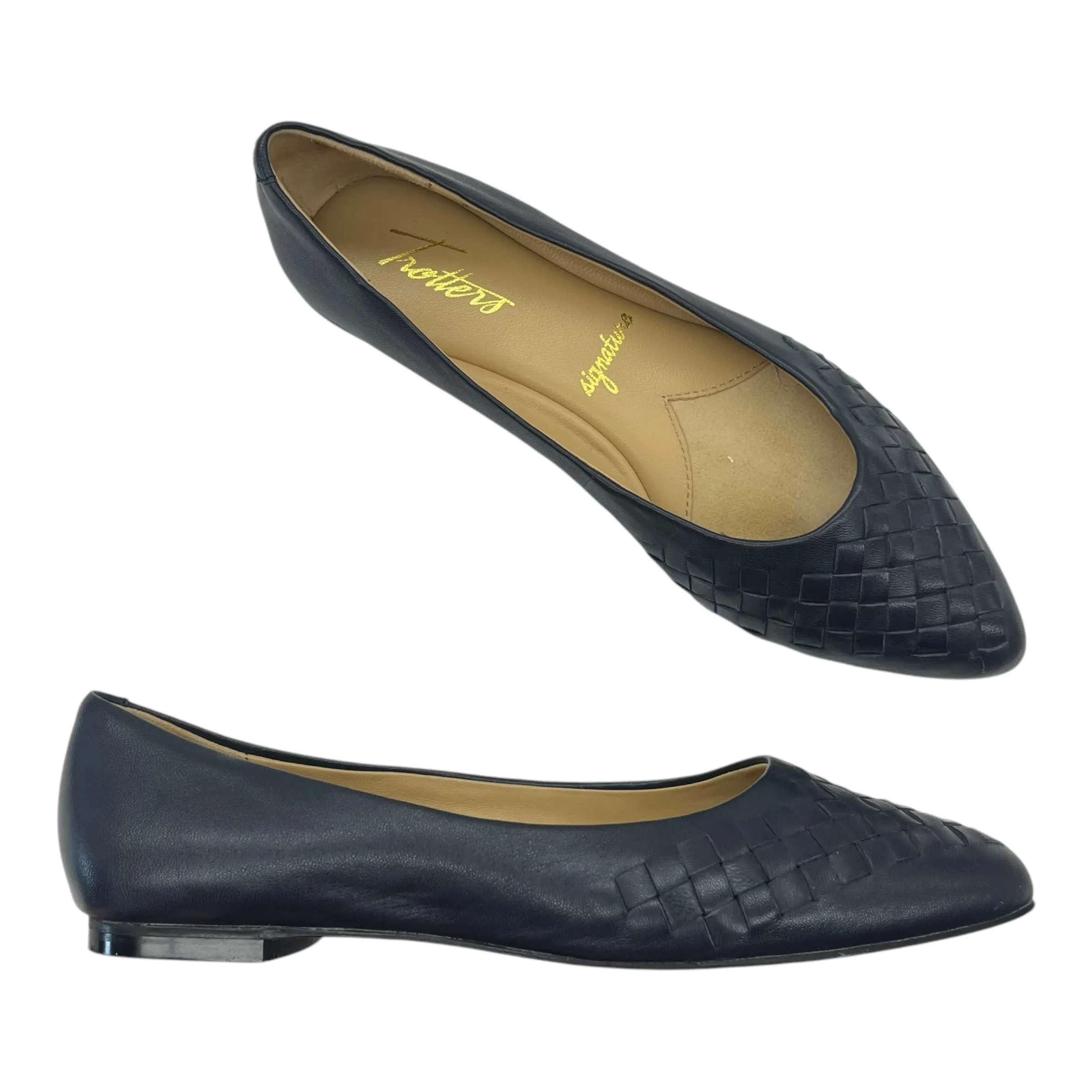 Shoes Flats By Clothes Mentor In Blue, Size:6.5