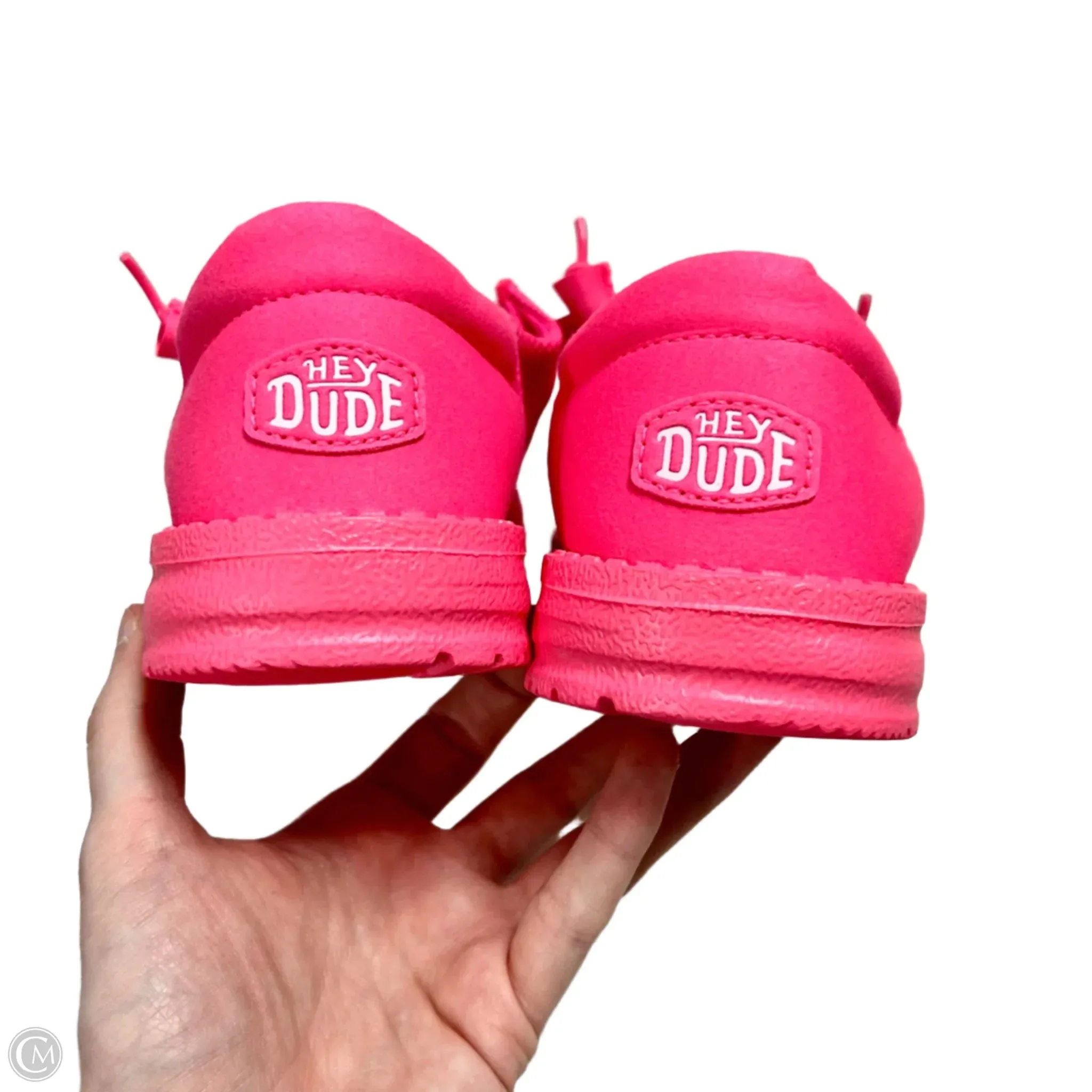 Shoes Flats By Hey Dude In Pink, Size: 8