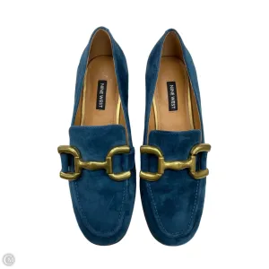 Shoes Flats By Nine West In Teal, Size: 7