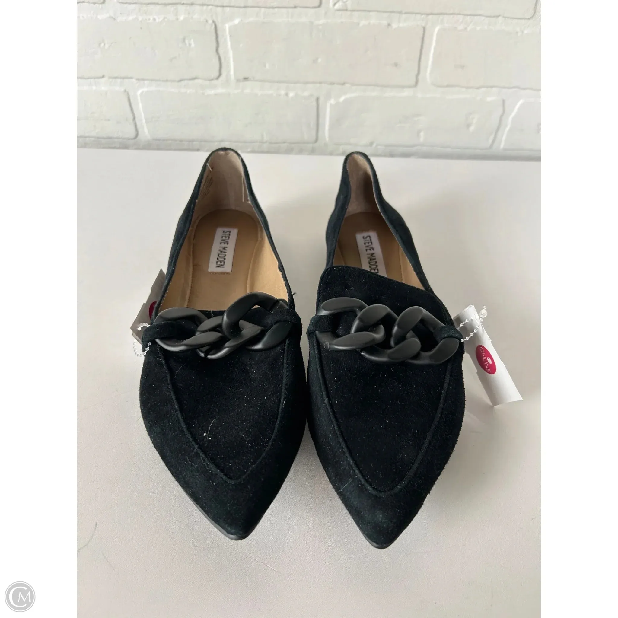 Shoes Flats By Steve Madden In Black, Size: 8