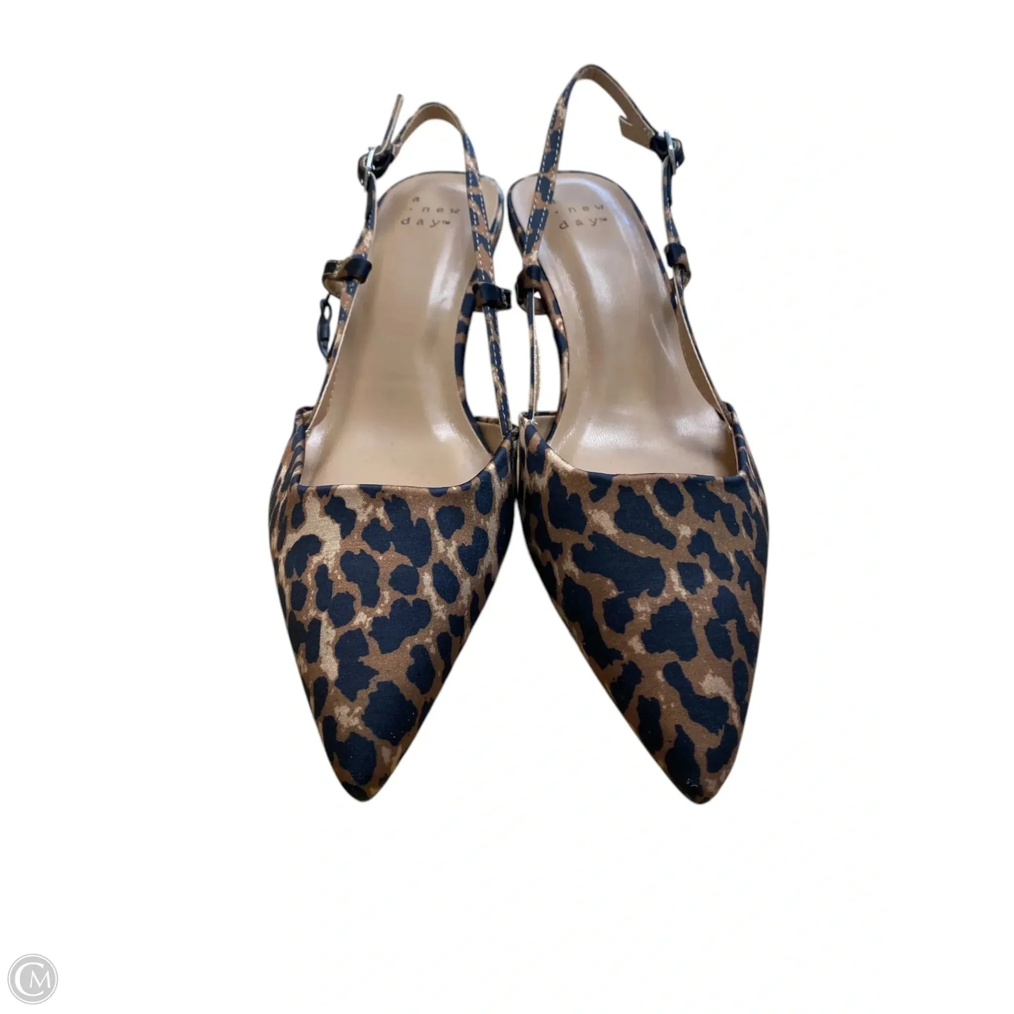 Shoes Heels Kitten By A New Day In Animal Print, Size: 6