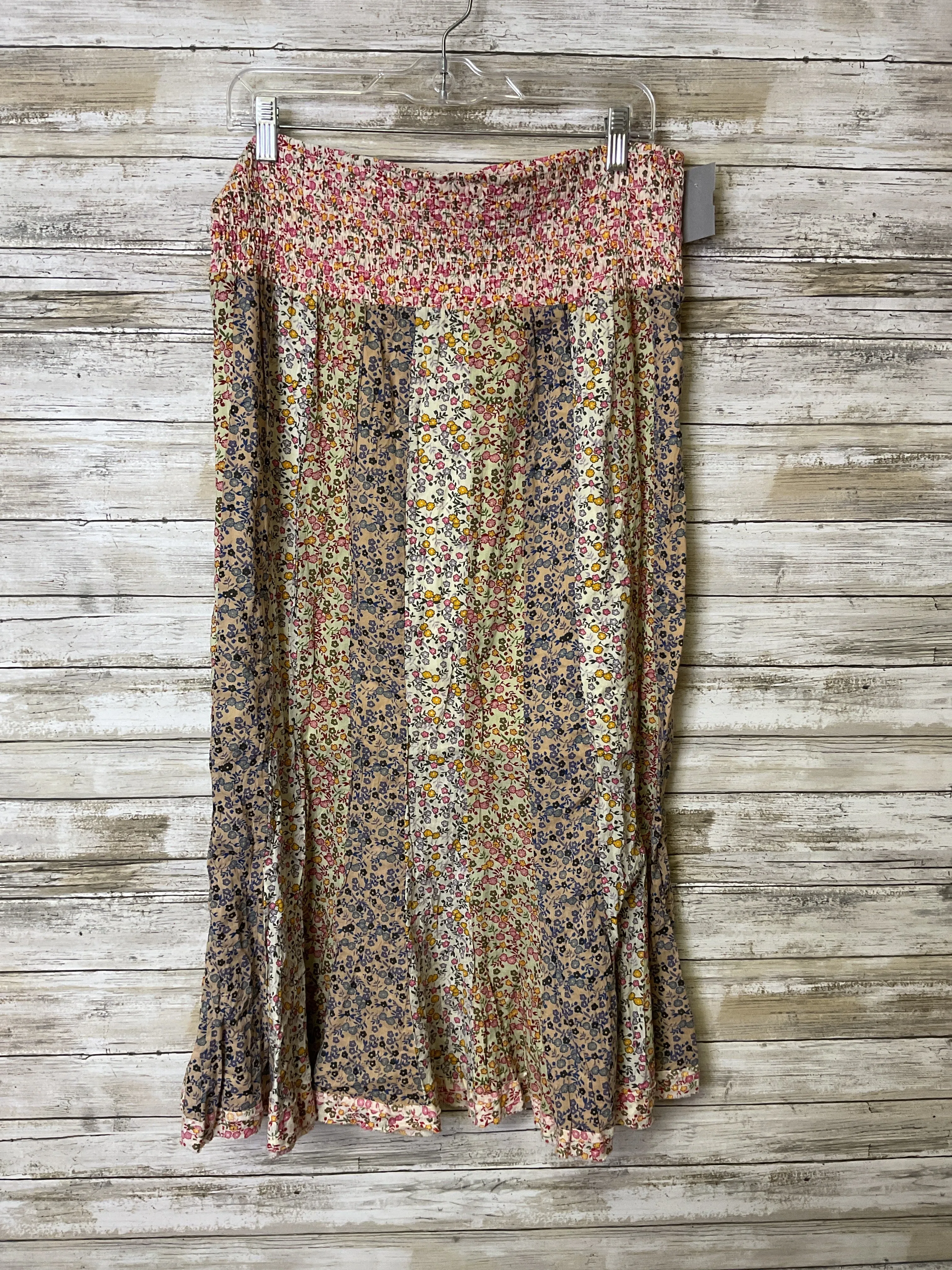 Skirt Maxi By Marrakech In Floral Print, Size:L