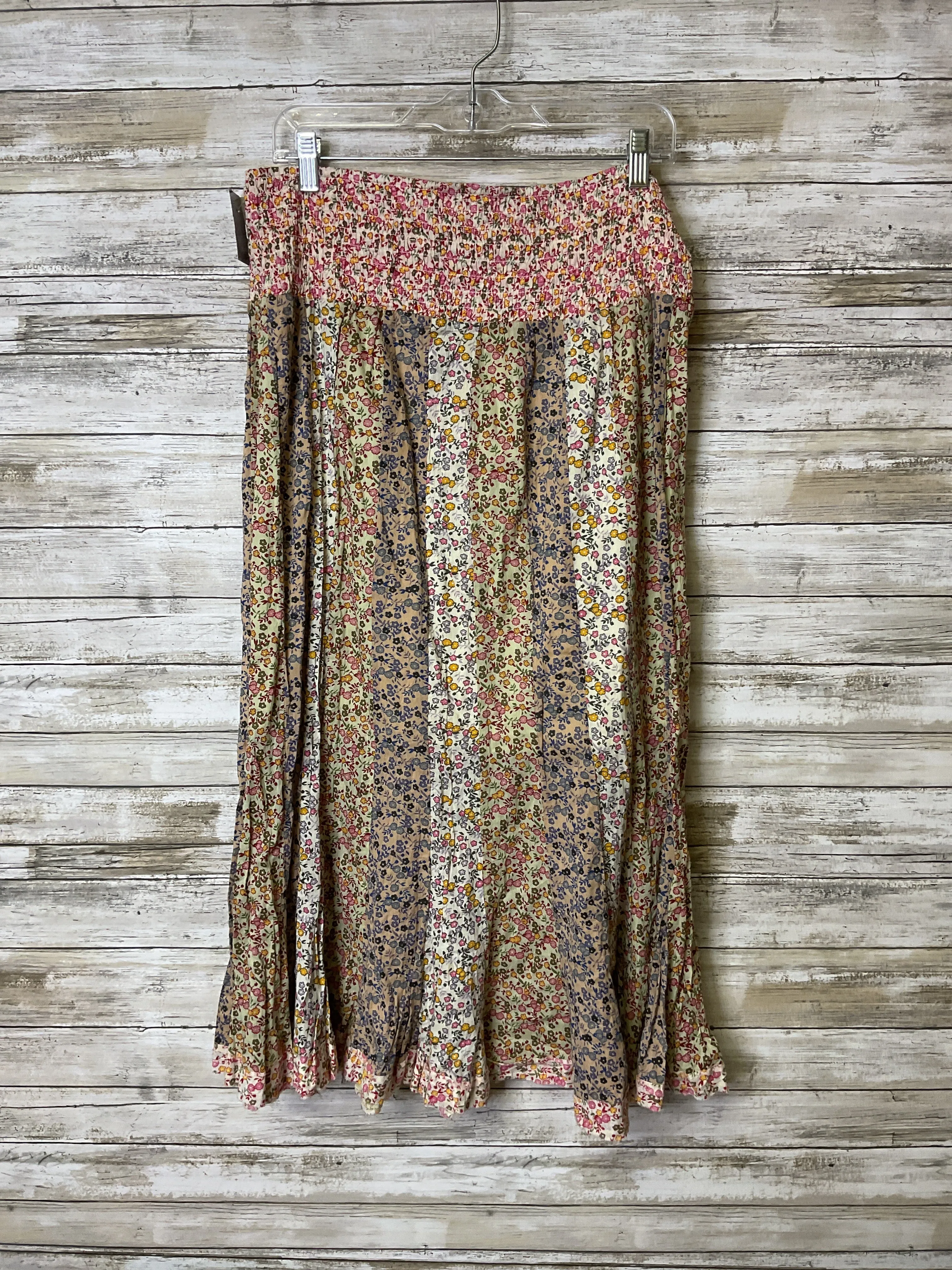 Skirt Maxi By Marrakech In Floral Print, Size:L