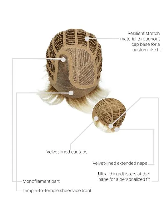 Stylish Flair | Synthetic Lace Front Wig (Mono Part)