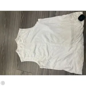 Tank Top By Anthropologie In White, Size: M