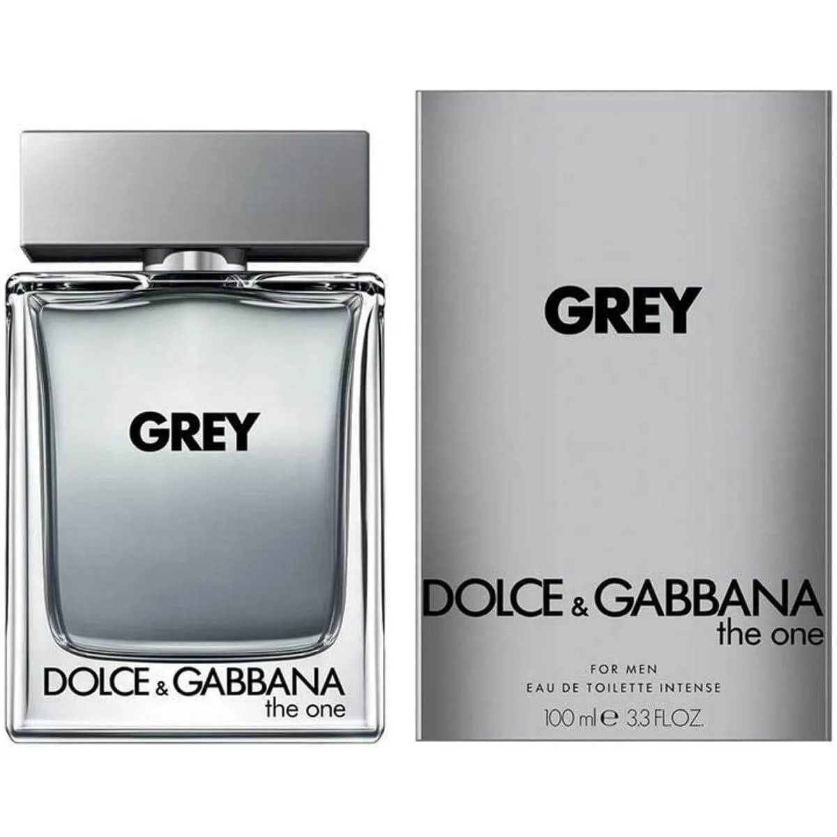 THE ONE GREY by Dolce & Gabbana Cologne Men EDT Intense 3.3 / 3.4 oz New In Box