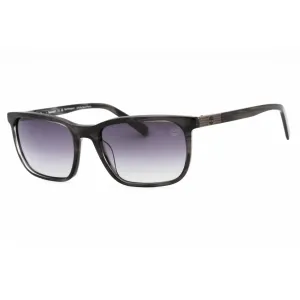 Timberland Men's Sunglasses - Grey/Other Acetate Rectangular Frame | TB9318 20D