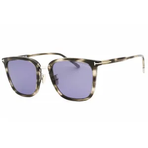 Tom Ford Men's Sunglasses - Coloured Havana Plastic Square Full Rim | FT0949-D 55V