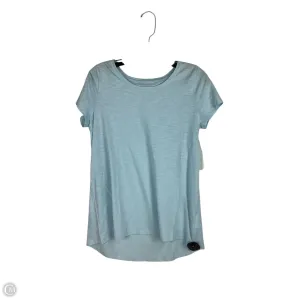 Top Short Sleeve Designer By Lilly Pulitzer In Blue, Size: S