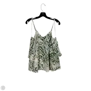 Top Sleeveless By Mossimo In Green, Size: M