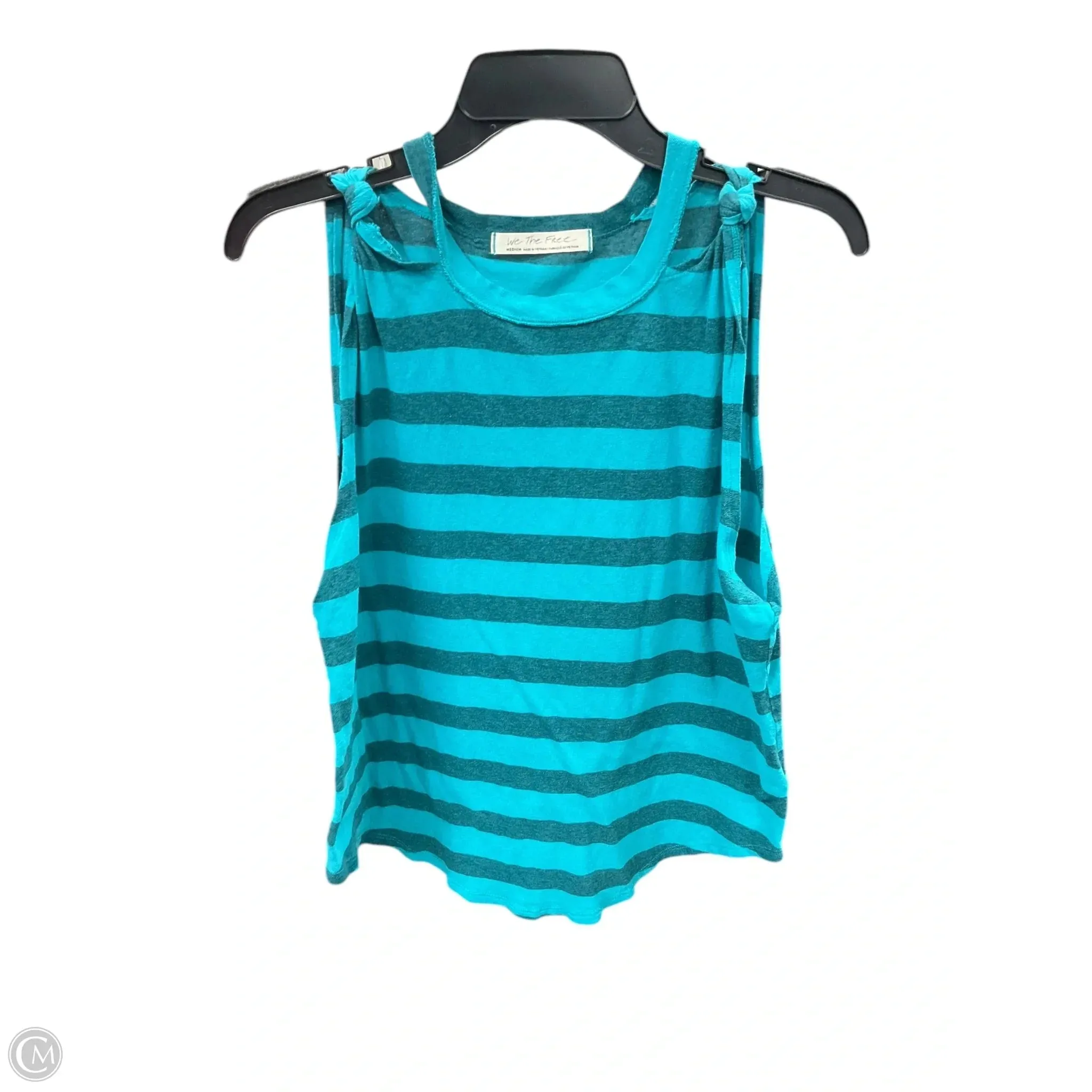 Top Sleeveless By We The Free In Teal, Size: M