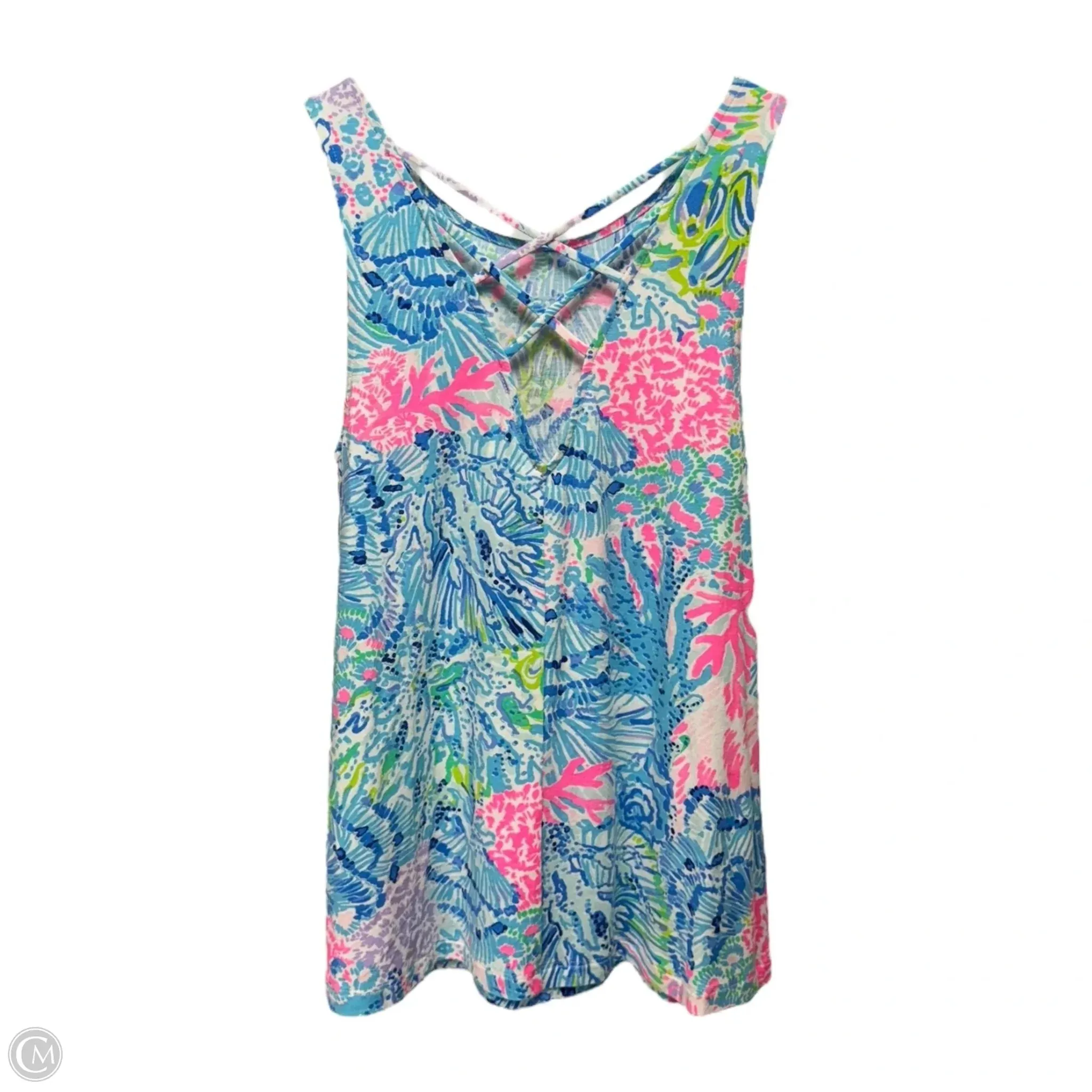 Top Sleeveless Designer By Lilly Pulitzer In Multi-colored, Size: Xxs