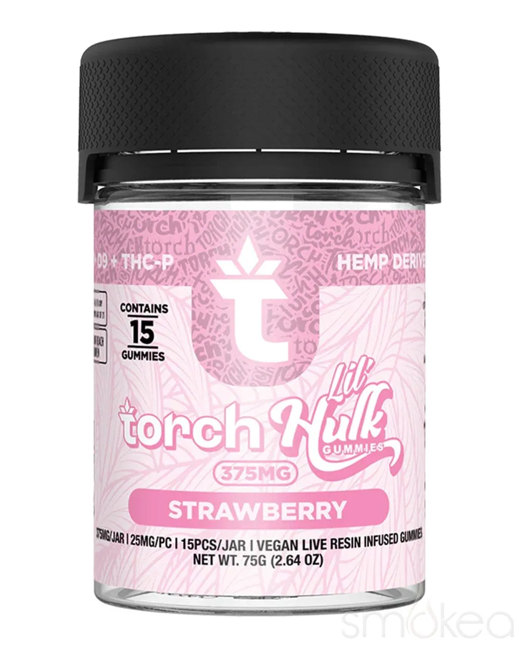 Torch 375mg Lil Hulk Gummies - Strawberry