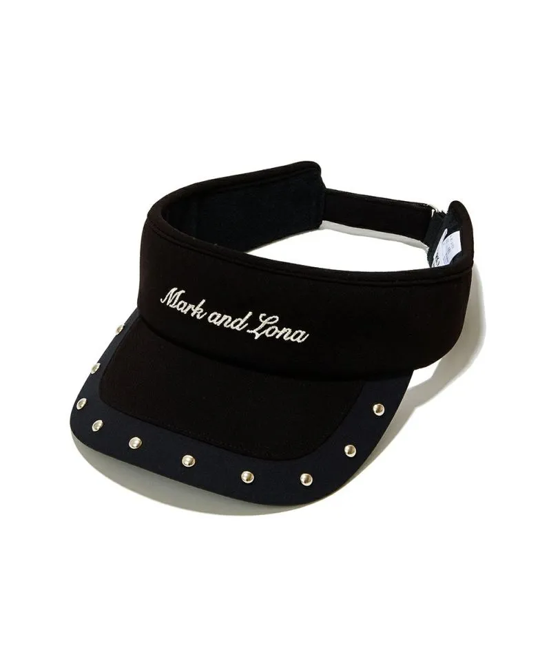 Unisex Royal Stud Sunvisor Black